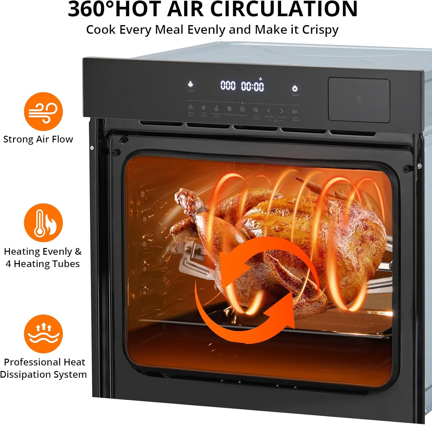 Garvee YYWPHO11BNJLAL Dwall-Elec-Oven - View #5