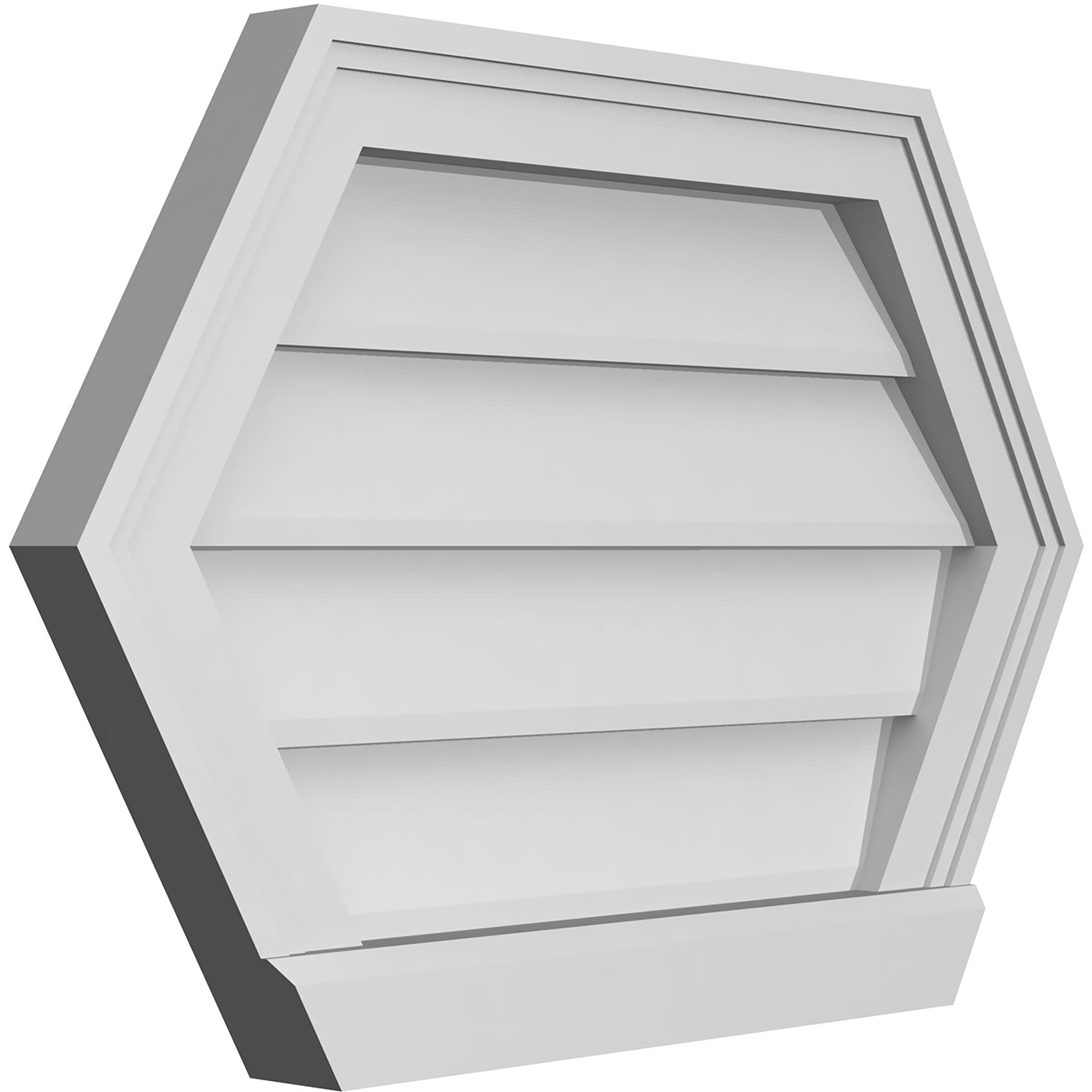Ekena Millwork GVPHP24X1603SN Gable-Vents - View #2