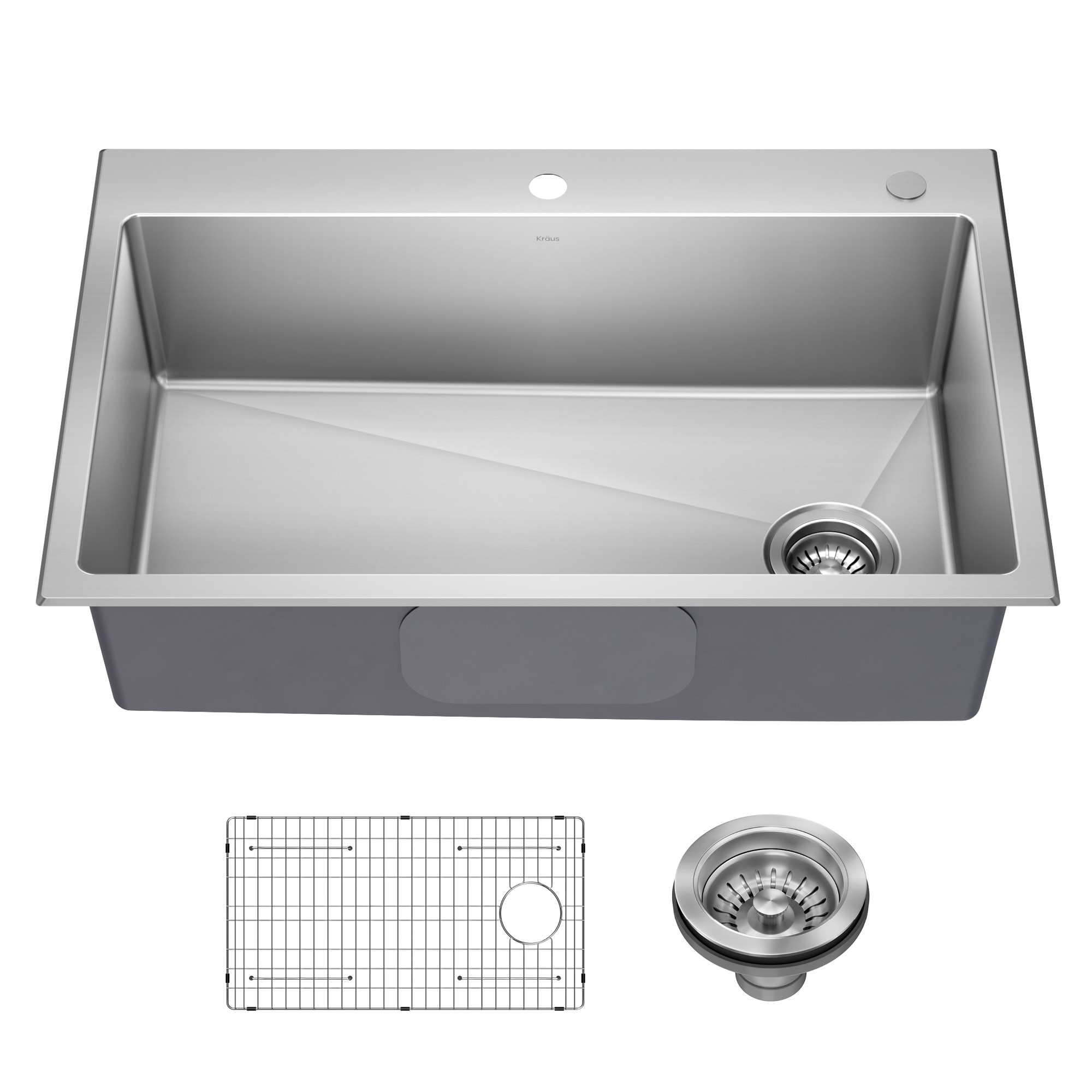 Kraus KHT640-33 Kitchen-Sinks - View #2