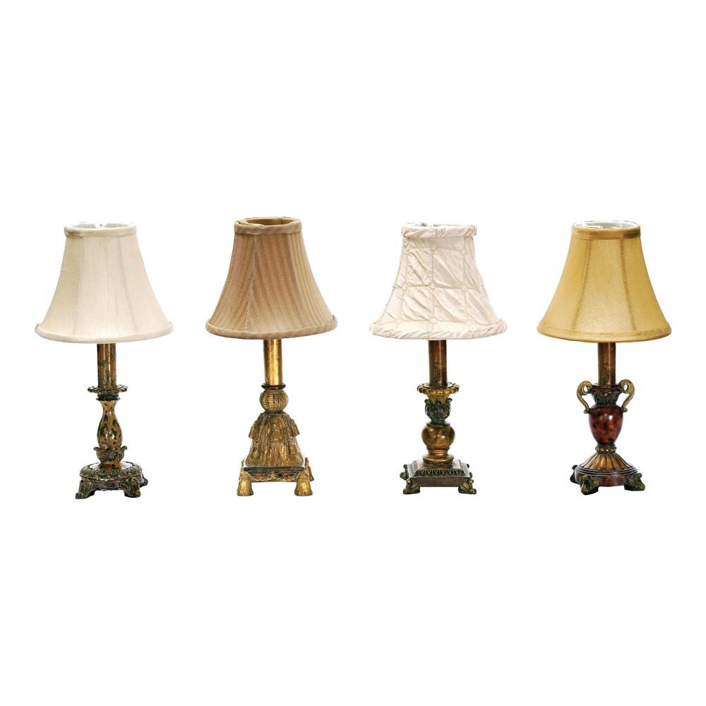 ELK Home 93-345 Library 6-in Multicolor Table Lamp with Linen Shade