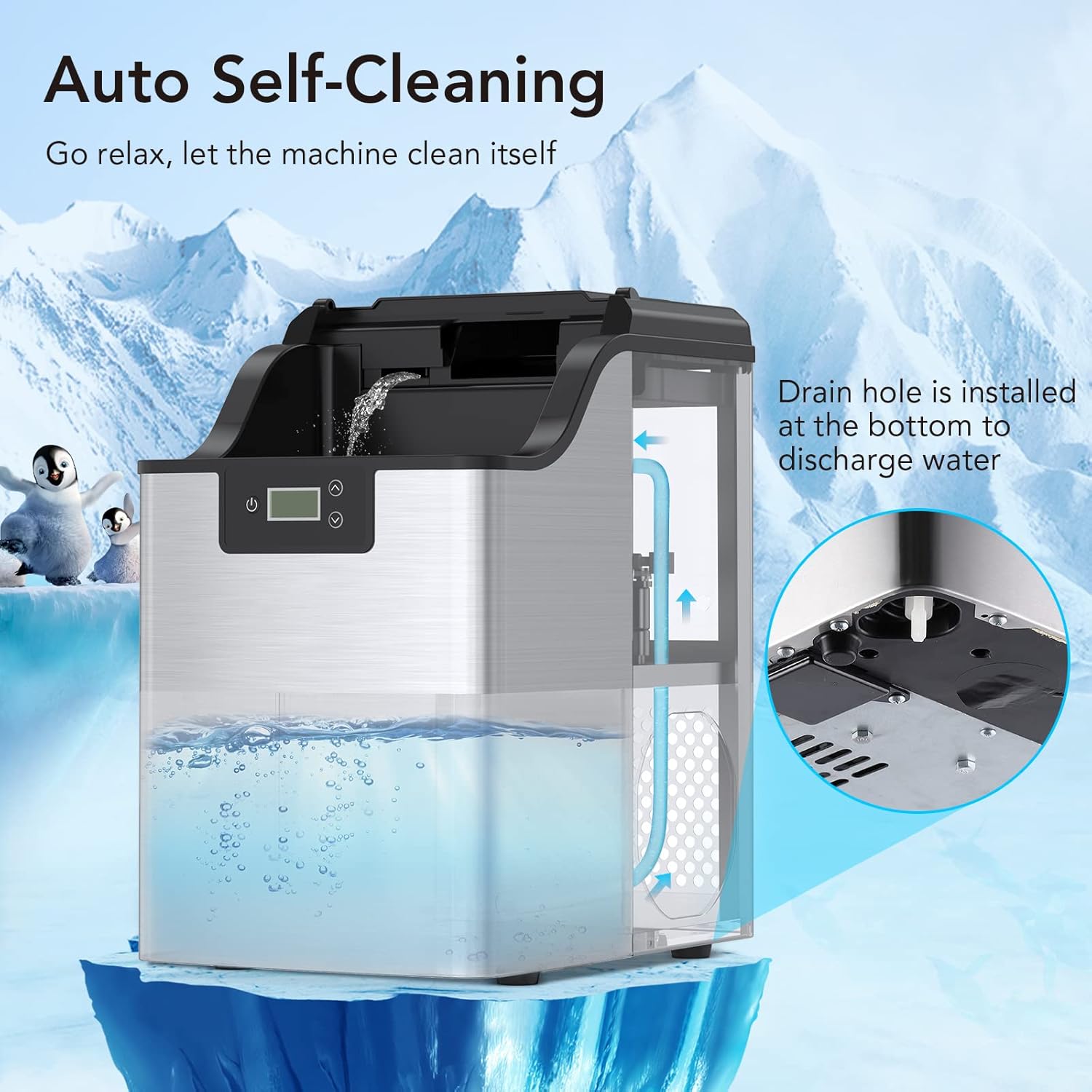 Qeetex LHF-ZBJ-PHO-0UZPCHOG Commercial-Ice-Makers - View #7