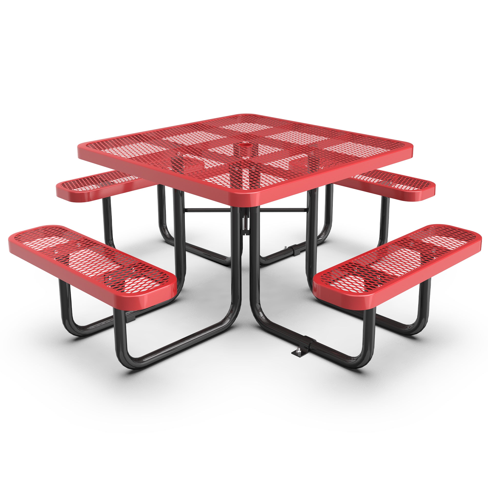 CESICIA 767-Z81 Patio Conversation Set with Red
