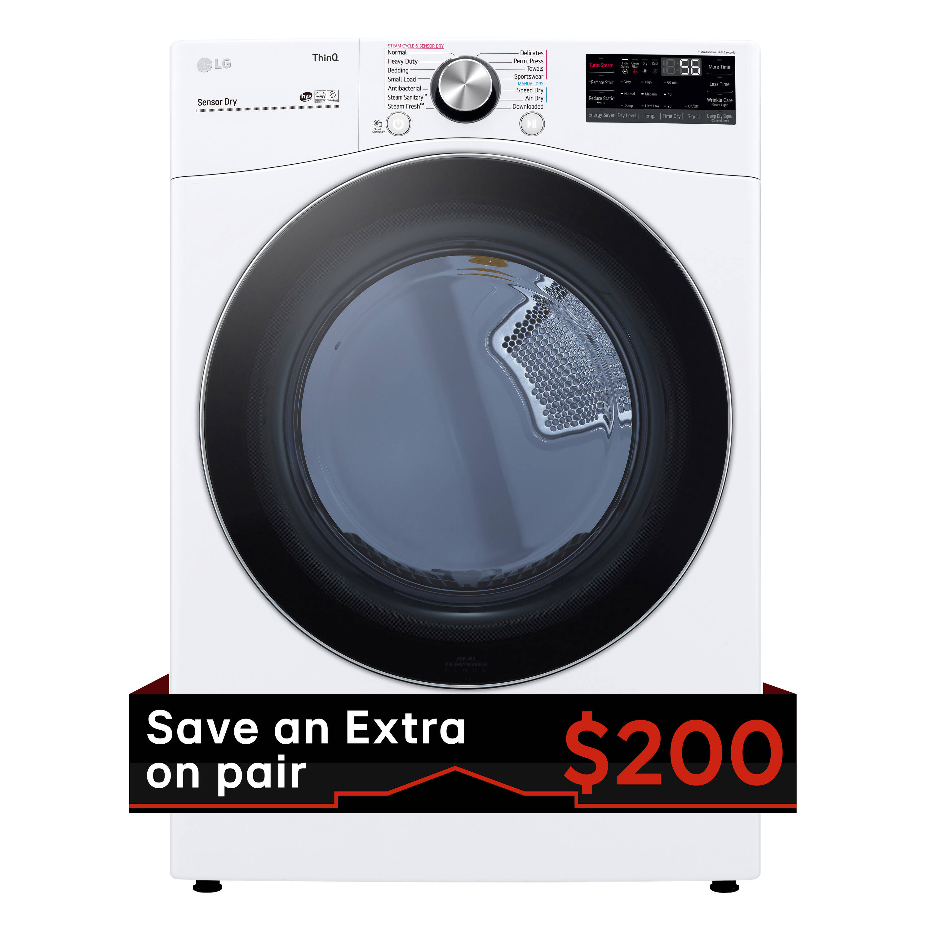 LG 5.0 Cu. Ft. High-Efficiency Stackable Smart Front Load Washer with Steam  and Built-In Intelligence White WM4200HWA - Best Buy