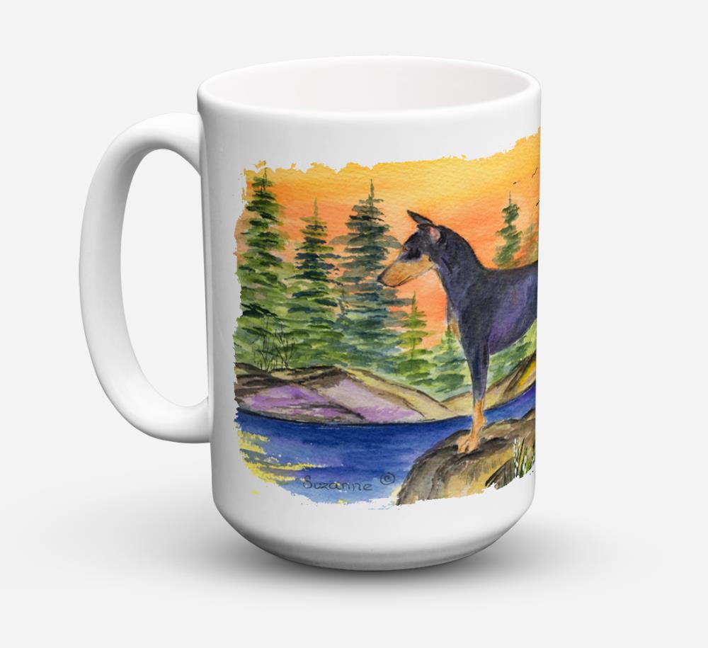 Caroline's Treasures SS8419CM15 Manchester Terrier 15-fl oz Ceramic Mug