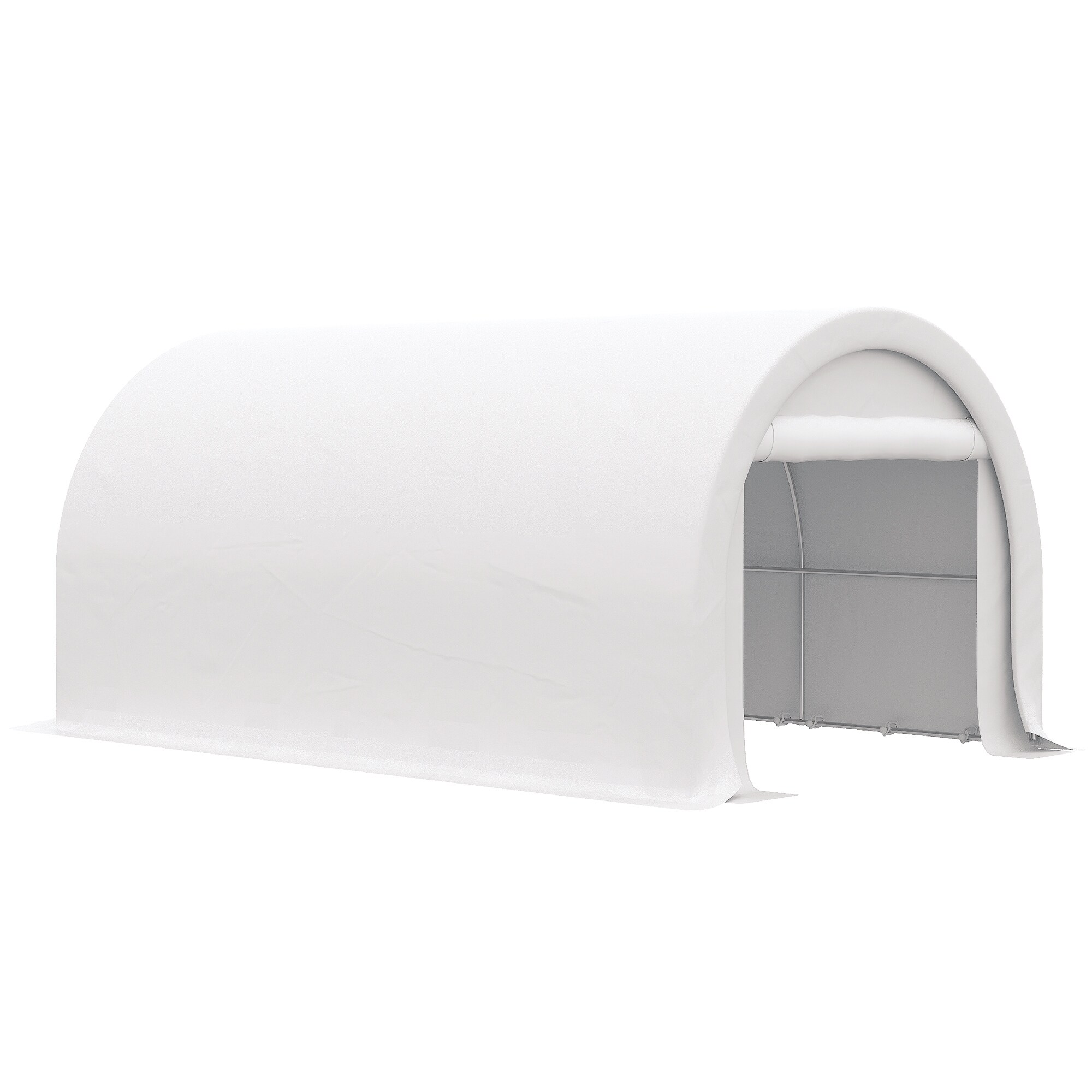Outsunny 84C-383V00WT Carport-Covers - View #7