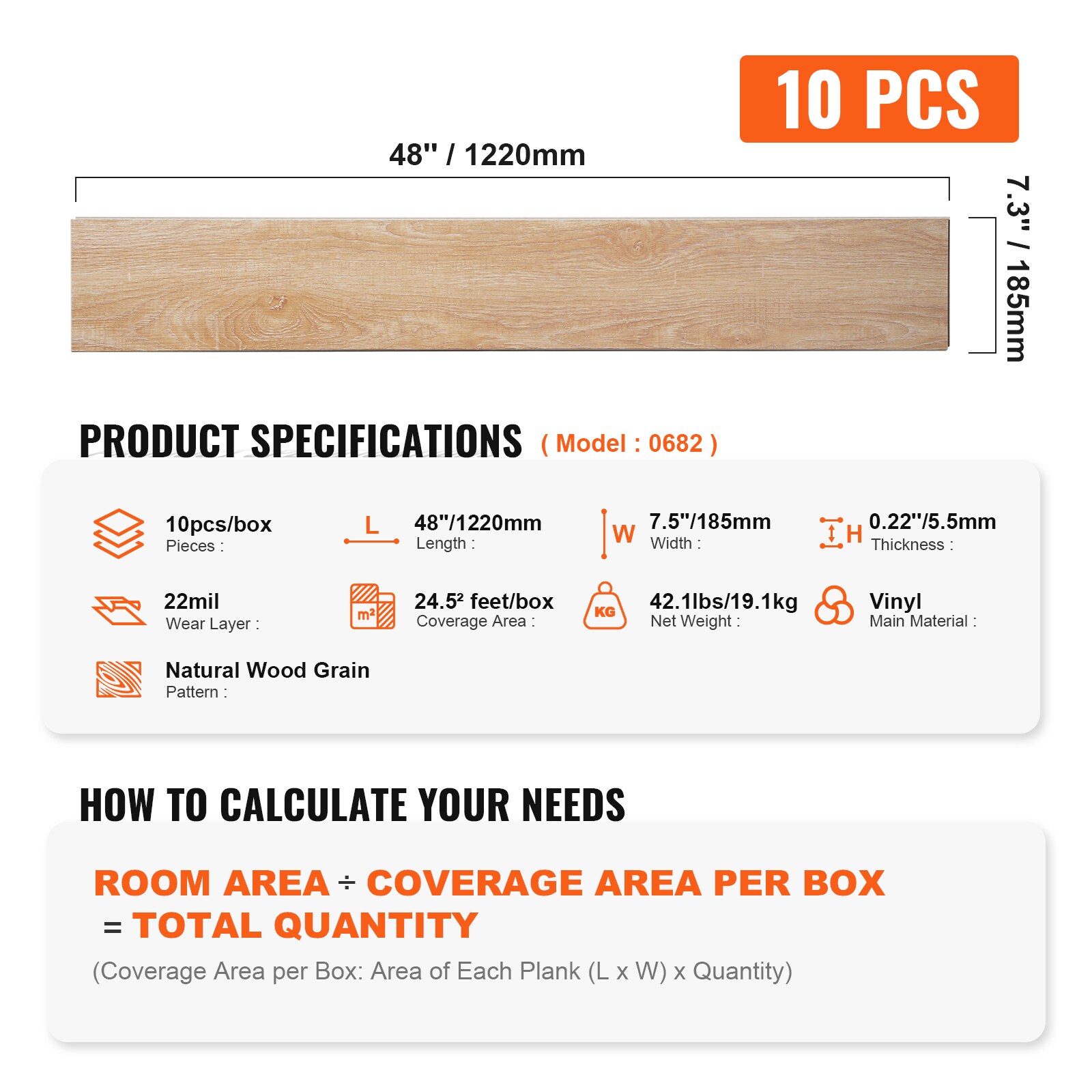 VEVOR LSYXJDDLSYSMEMO1KV0 Ceramic-Tile - View #8