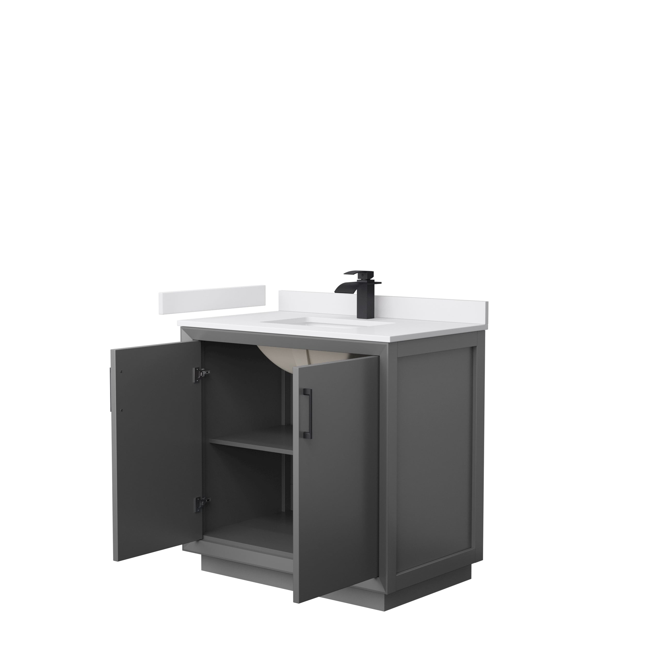 Wyndham Collection WCF414136SGBWCUNSMXX Bath-Vanity-Combo - View #2