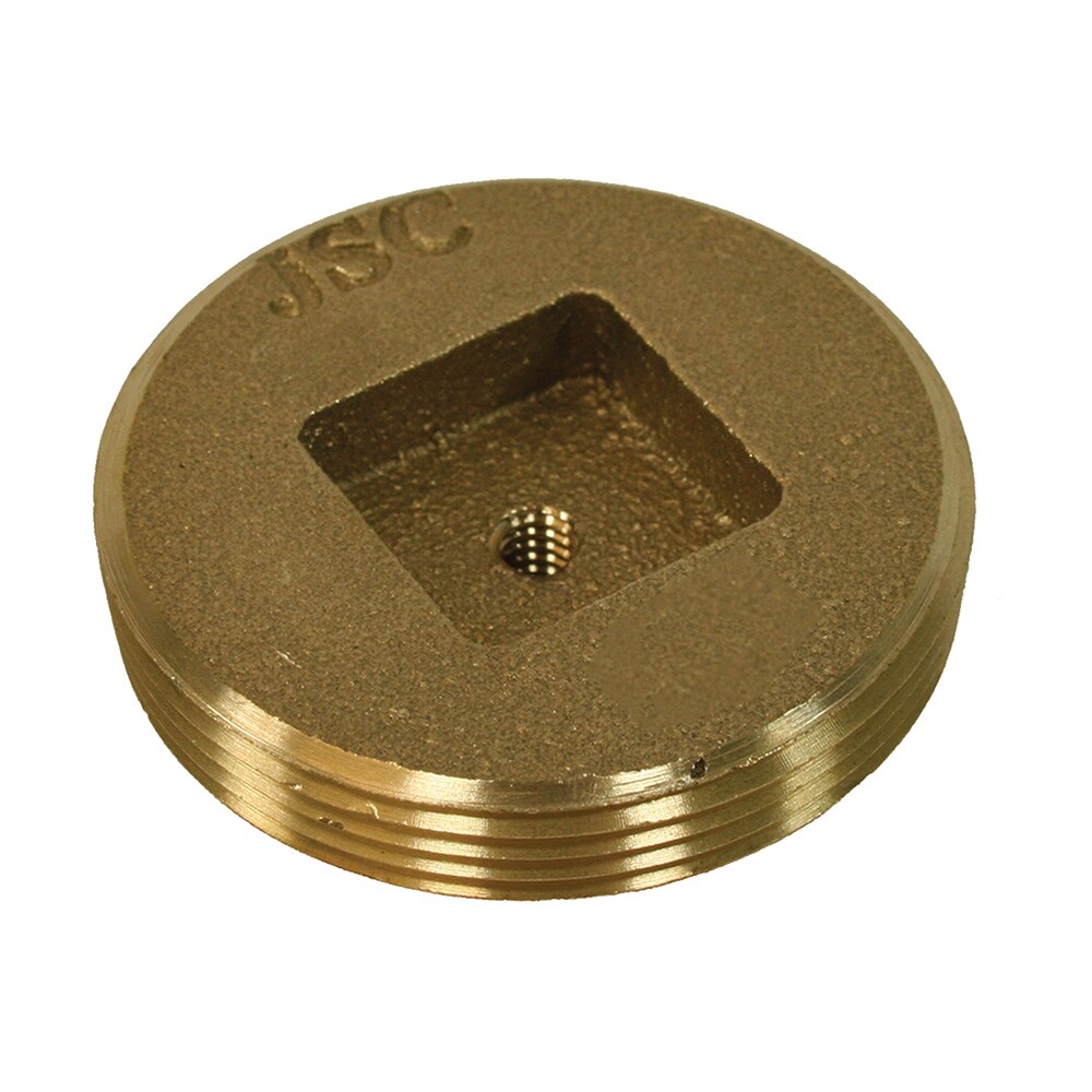 10 Metal Plug Buttons 1-1/4 Hole Nickel Plated - Hardware Plugs