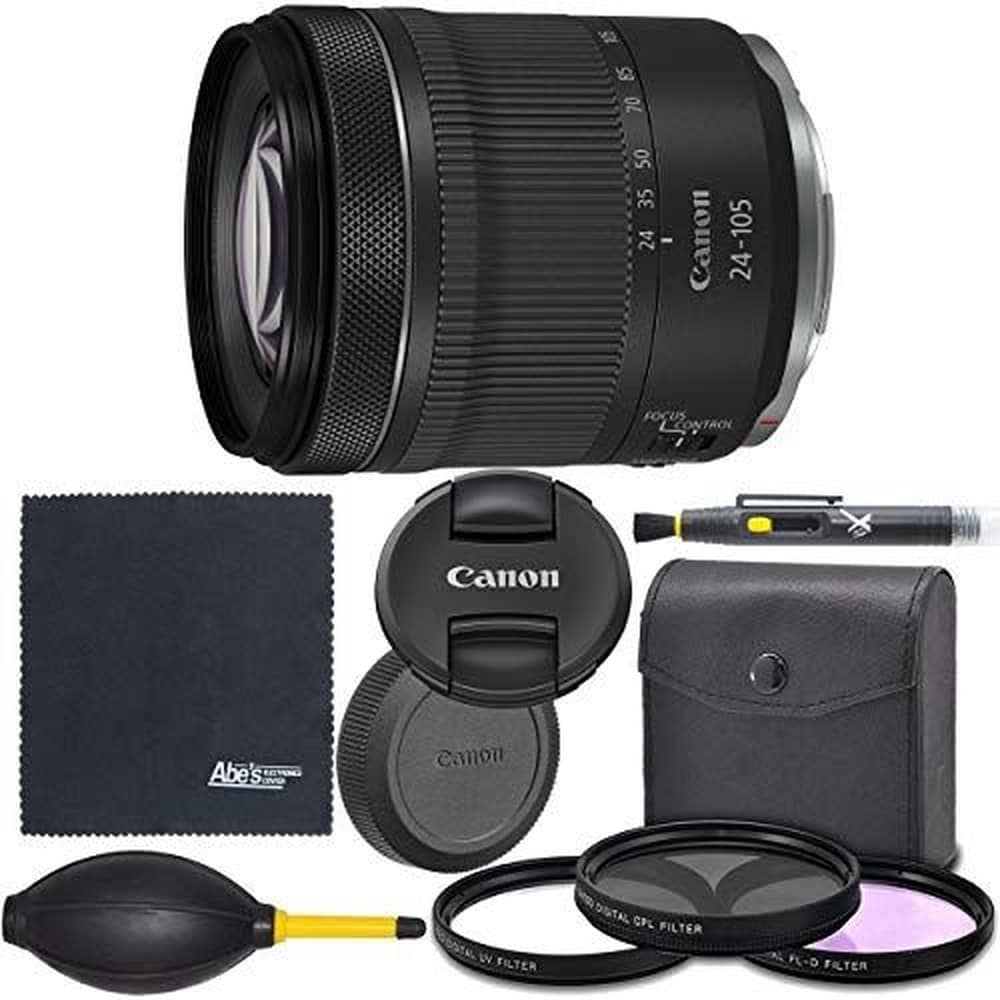 Canon  RF 24-105mm f/4-7.1 is STM Lens (4111C002) + AOM Pro Kit