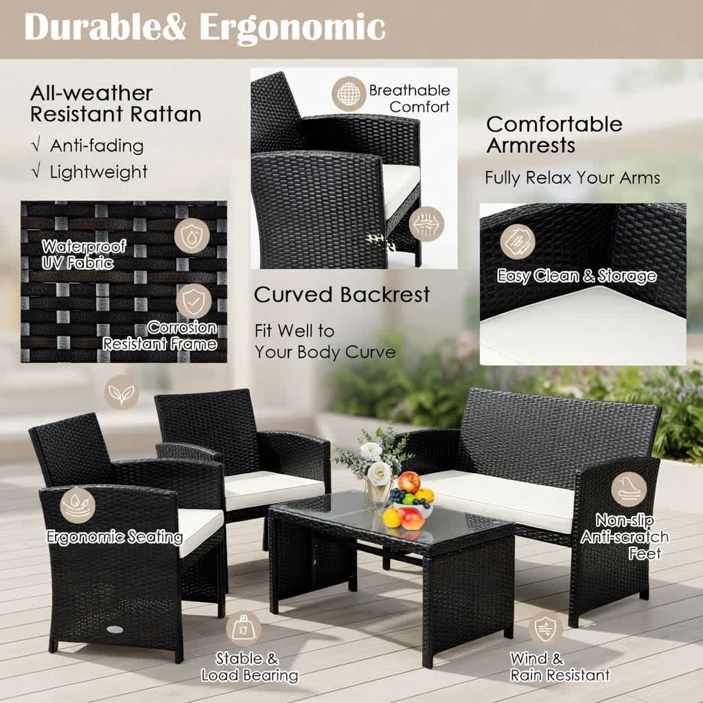 Choco Moon 5357455152590 Patio-Conversation-Sets - View #4