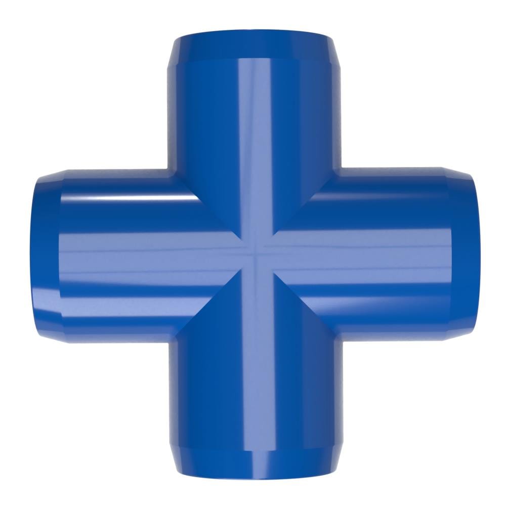 PVC Pipeworks 100-X-BLU-4 Pvc-Pressure-Sch-40-Fittings - View #2