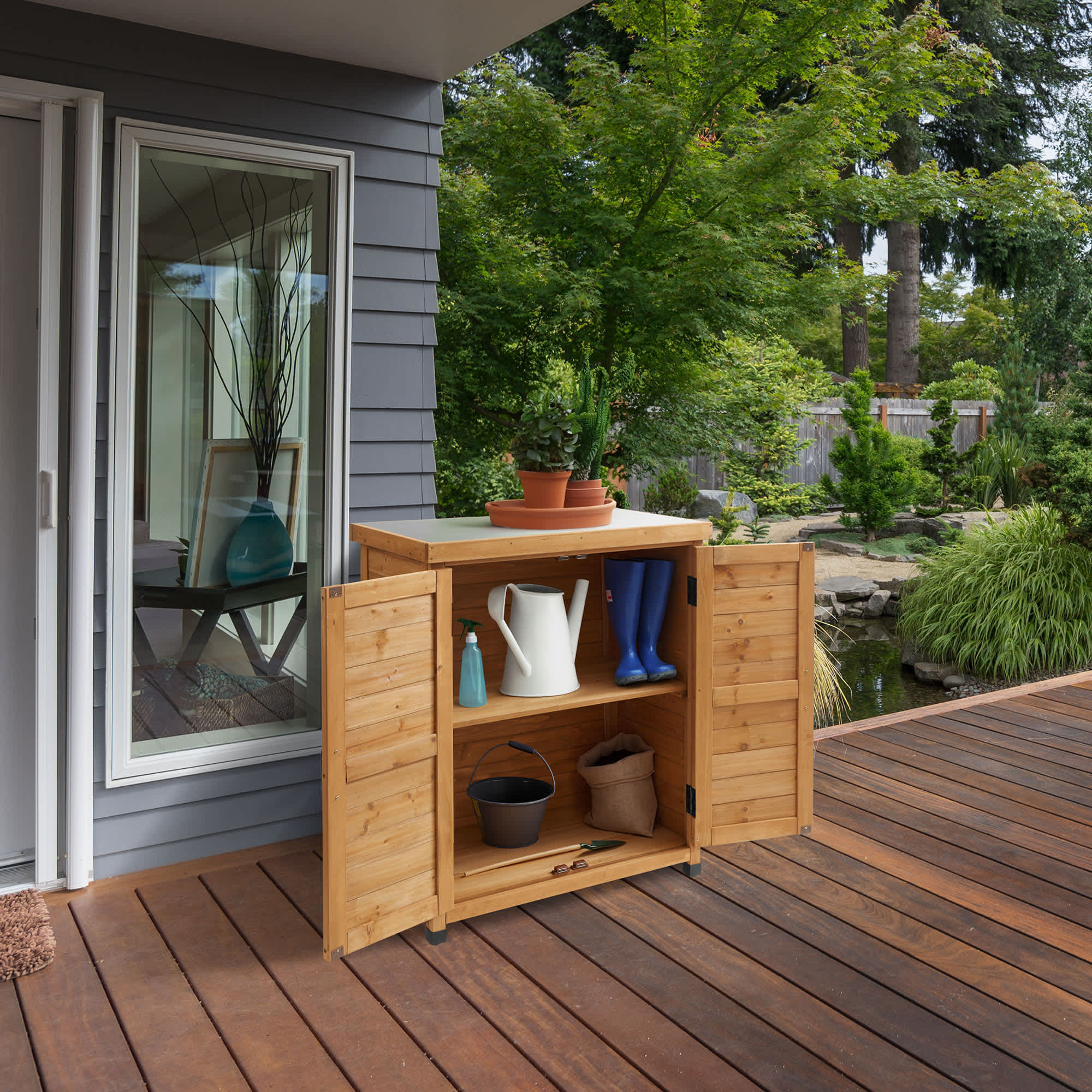 Casafield PAT-CAB-3136-NAT Raised-Garden-Beds - View #4