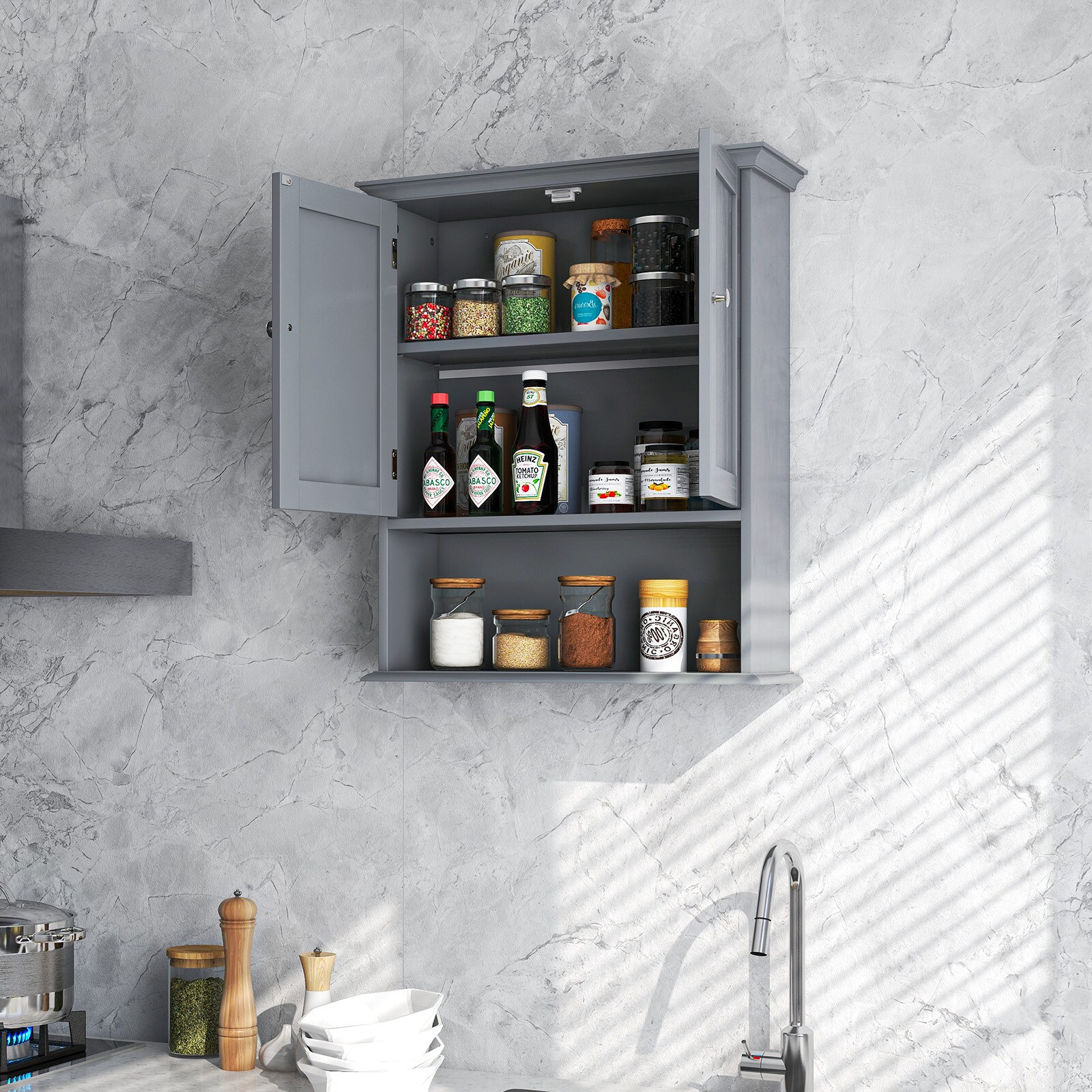 Volenca VOL-PFO1TZ Bathroom-Wall-Cabinets - View #7