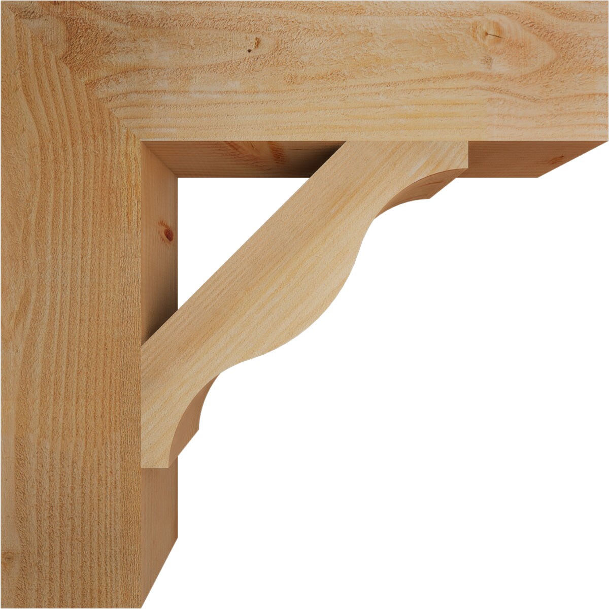 Ekena Millwork BKT06X26X26FST05RDF Exterior-Brackets-Braces - View #3