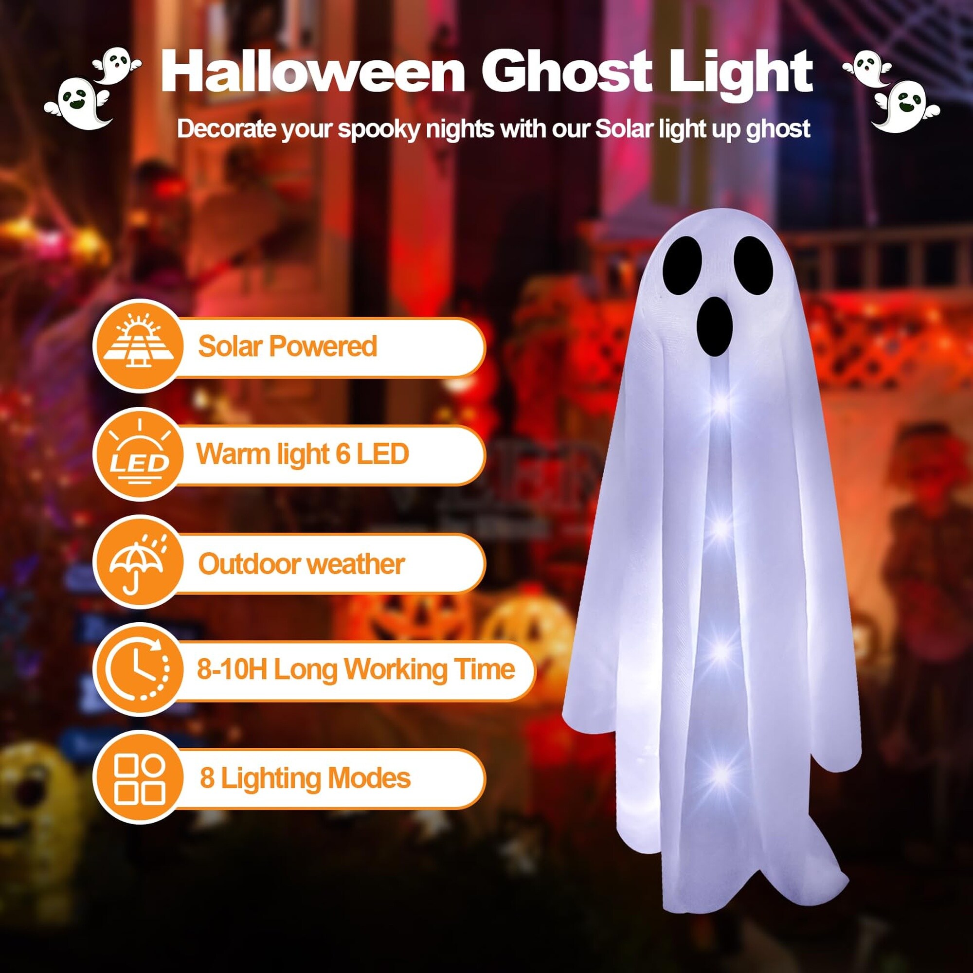 Numhew NHDREW532843 Halloween-String-Lights - View #5