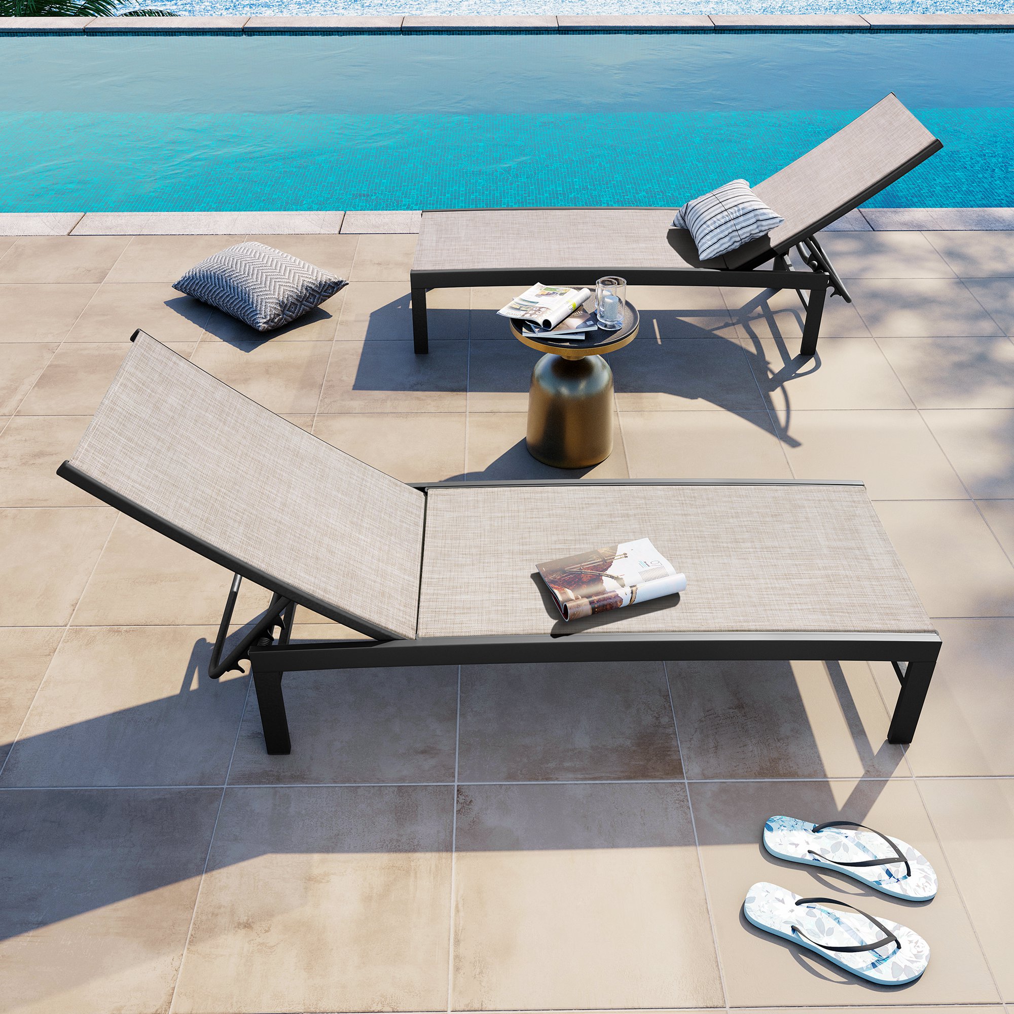 Crestlive Products CL-LG031BEI-2 Patio-Chairs - View #7