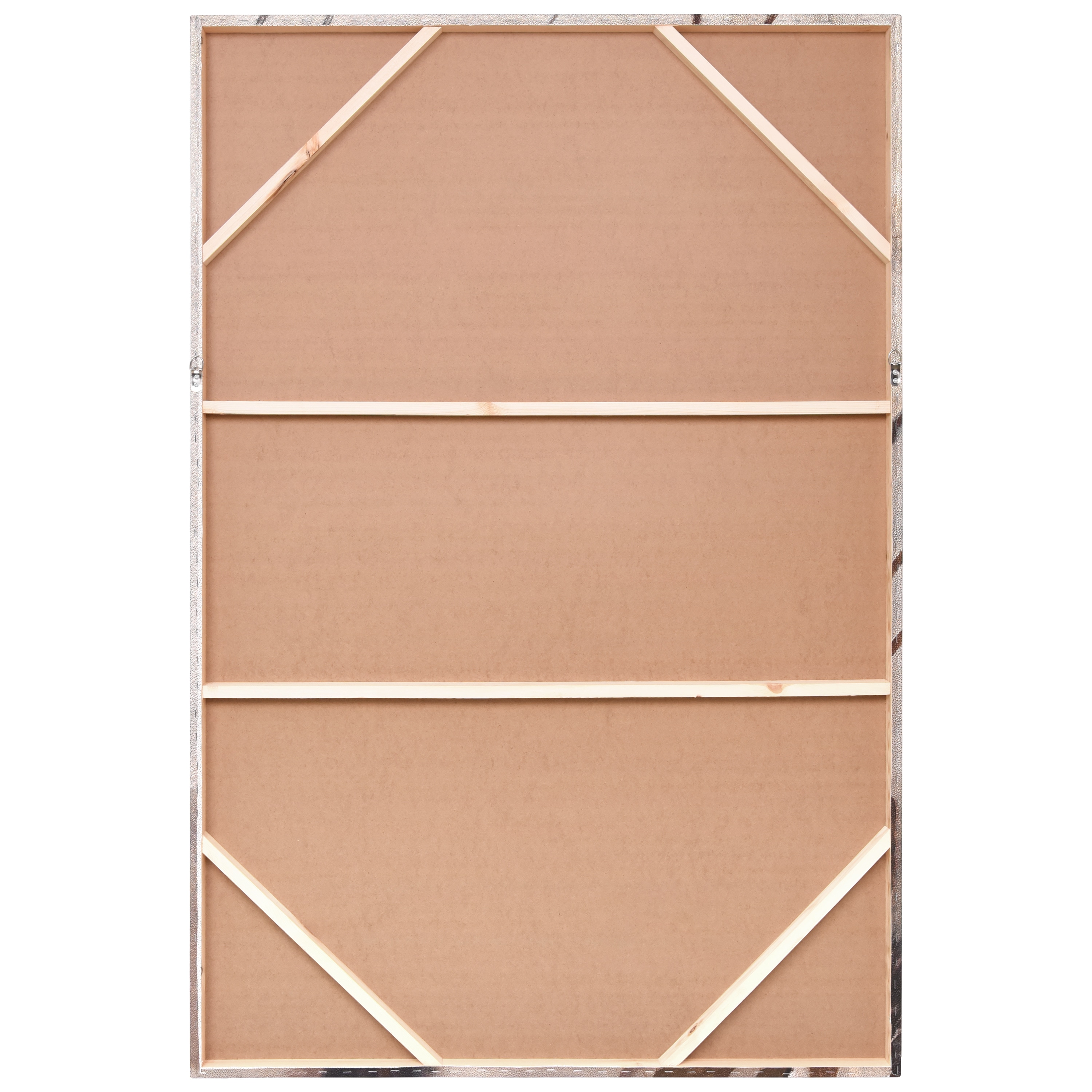 Blossoming Tranquility Gold Shagreen Floral Canvas Wall Art