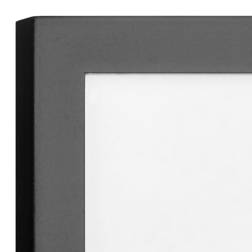 allen + roth Classic Black Wood Picture Frame (4-in x 6-in) at Lowes.com