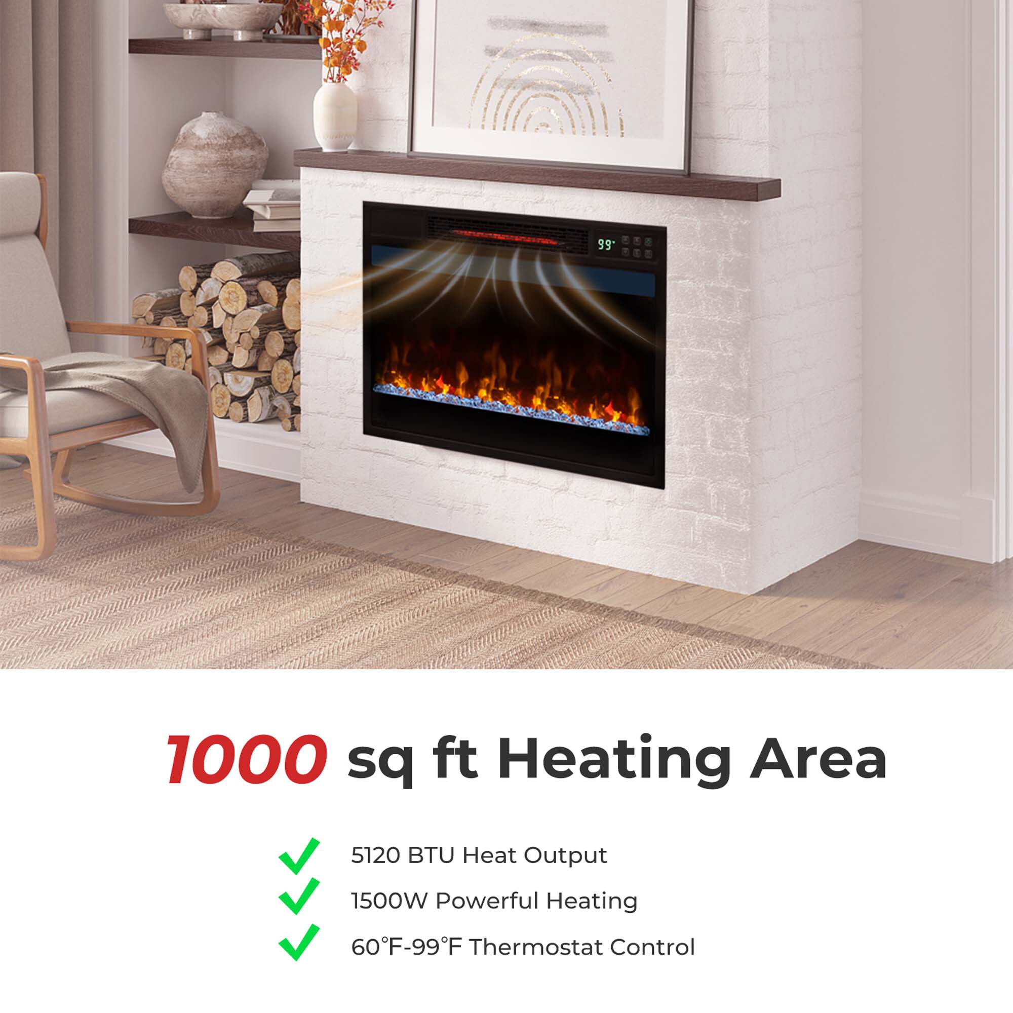 Goplus FP10357US-BK Electric-Fireplace-Fireboxes - View #8