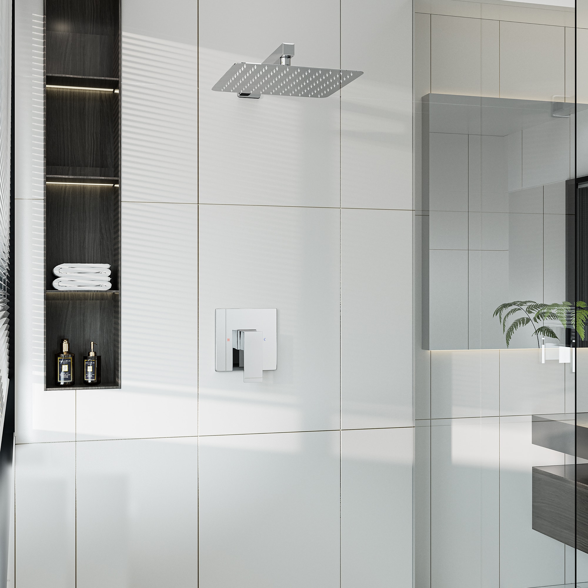 GZMR MR-EB-C-2-12-MB Showerhead-Bar-Panels - View #2