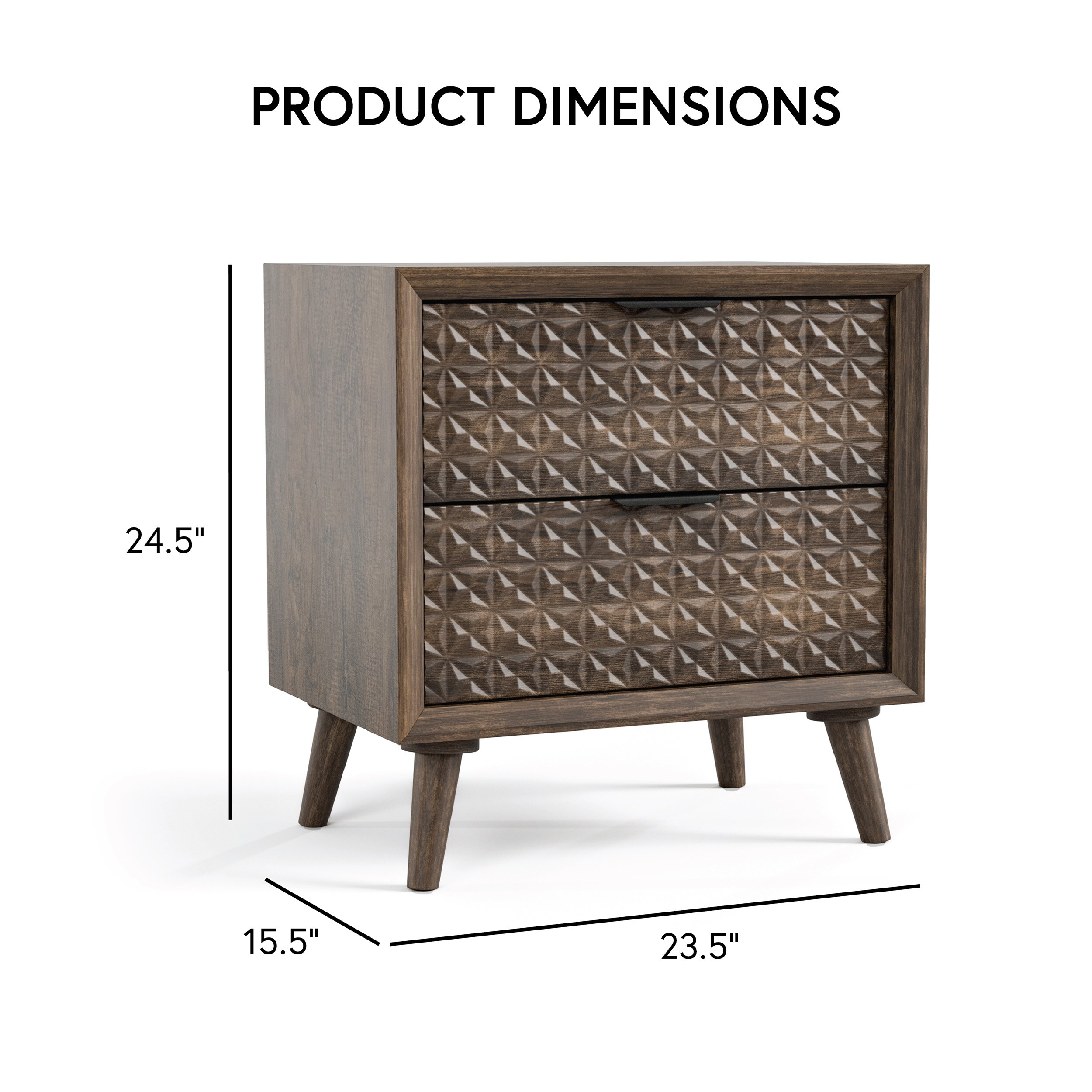 Furniture of America IDF-N7272DB-N nightstands - View #3