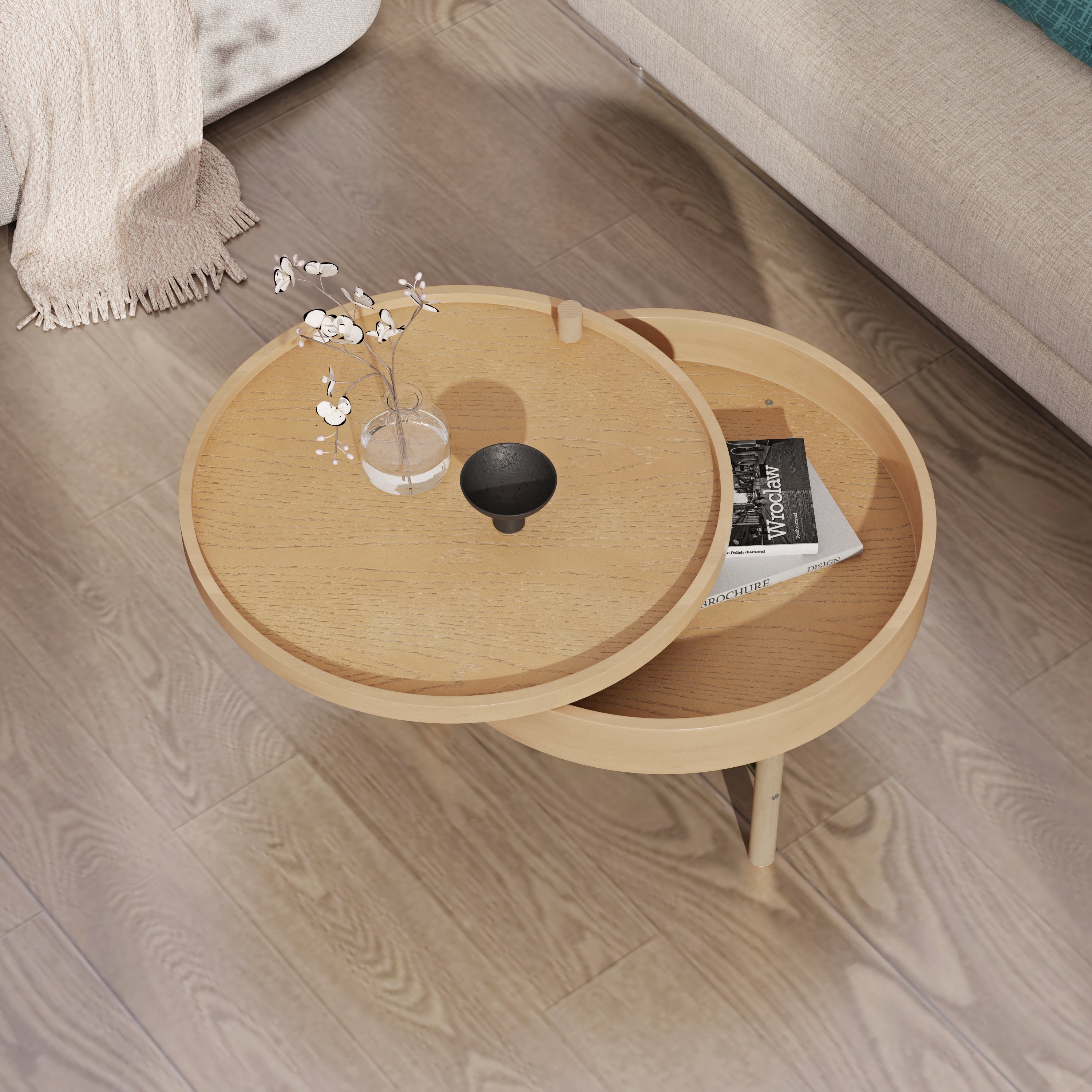 ModernLuxe L3P-N735P185132N Coffee-Tables - View #2