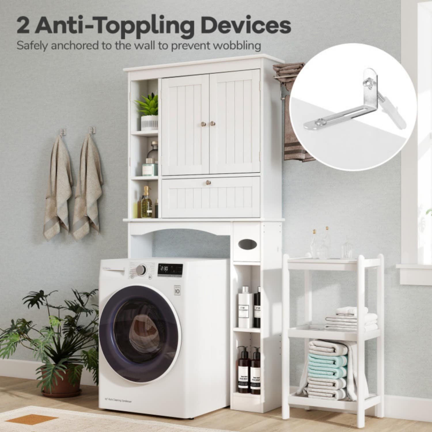 Vanityfus VF-TSC8363WH etageres - View #5