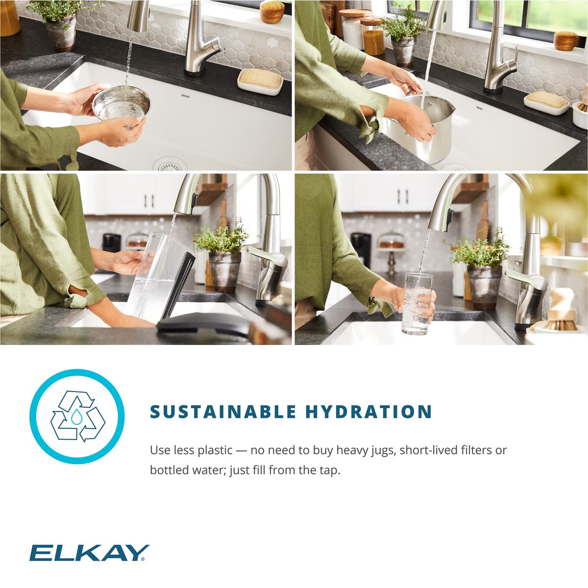 Elkay ELGHU3322RWHFLC Kitchen-Sinks - View #8