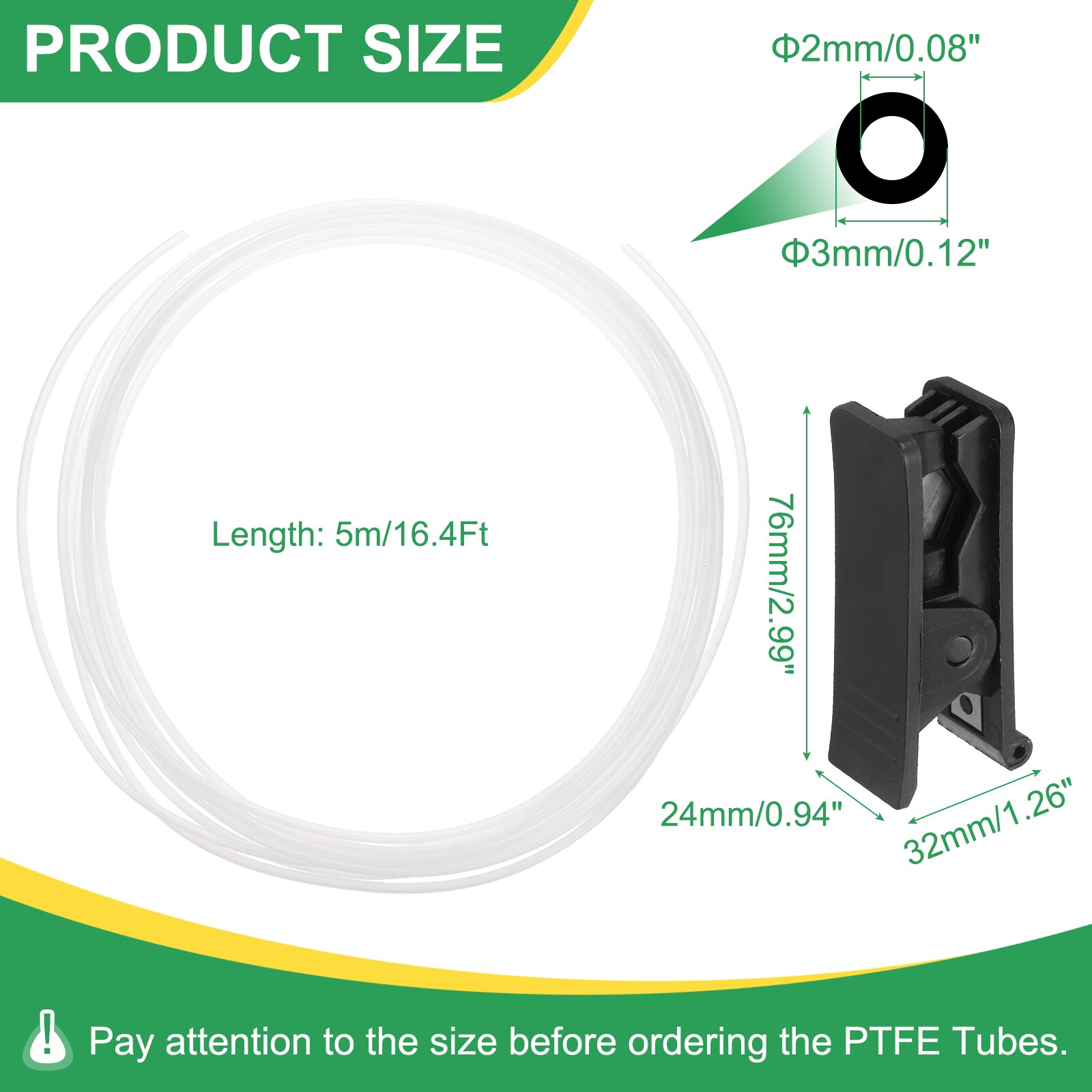 Unique Bargains S26051200UX2694 3d-Printer-Filament - View #2