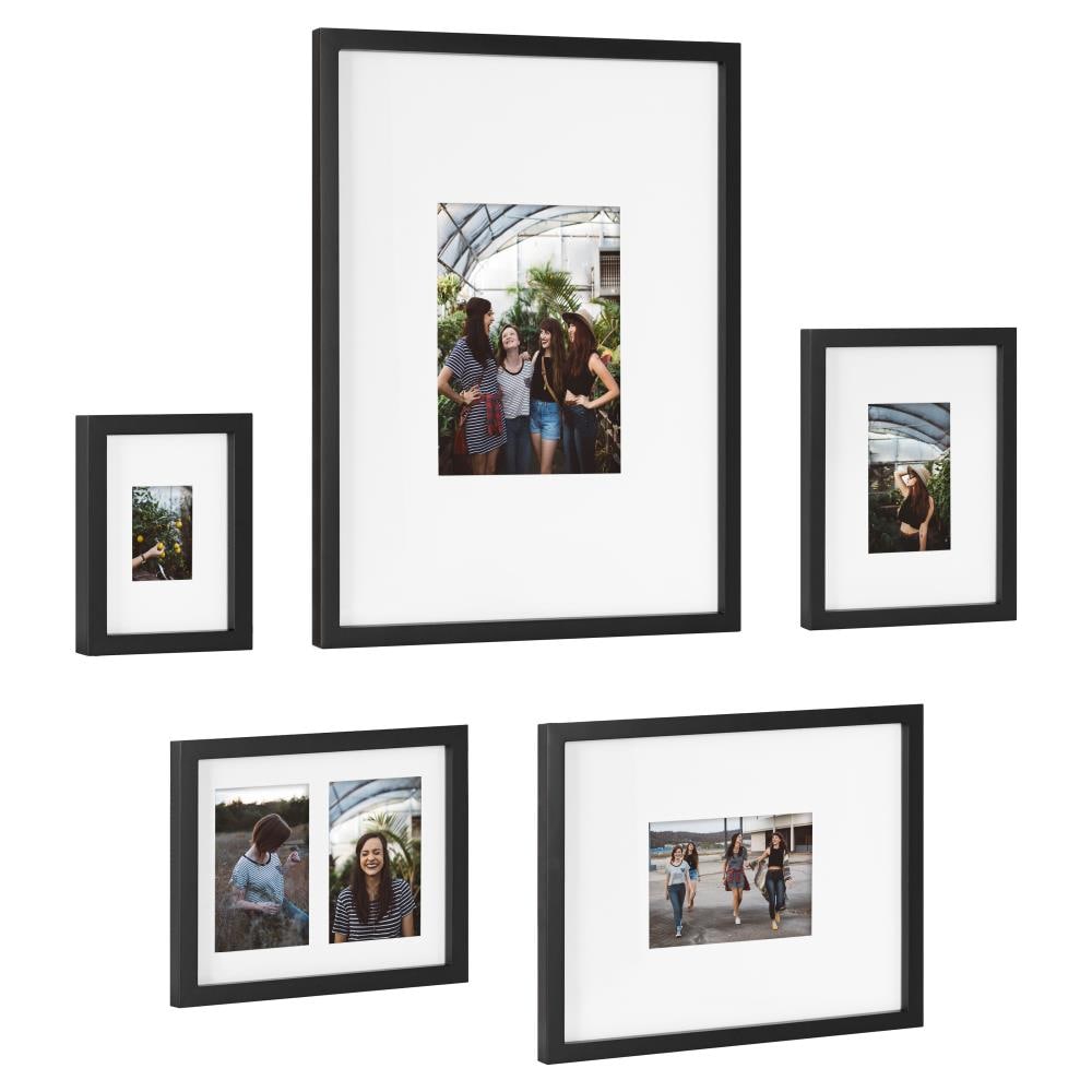 Kate and Laurel Silver Plastic Picture Frame (4-in x 6-in) in the Picture  Frames department at