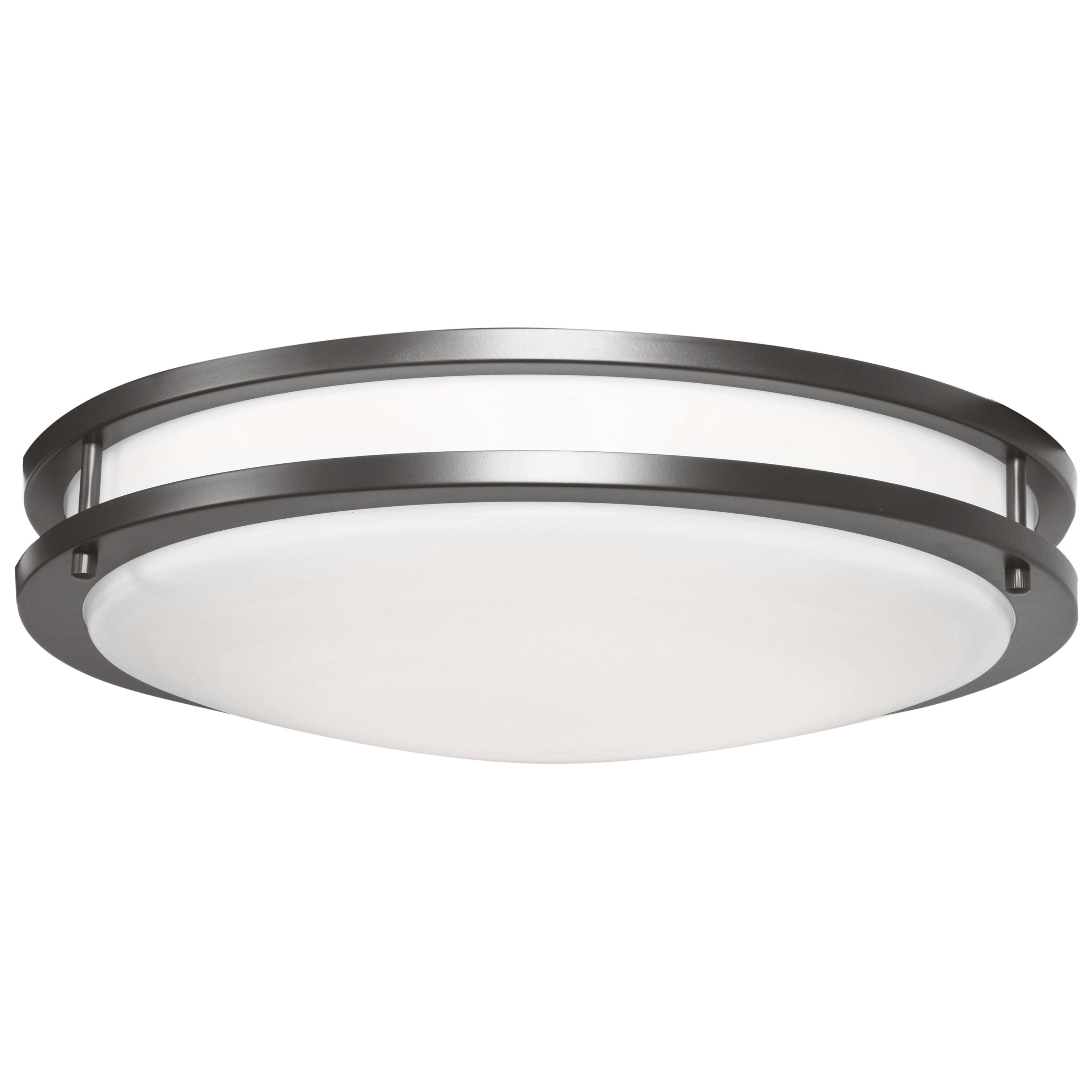 Access Lighting 20500LEDD-BRZ/ACR Solero II 1-Light Bronze LED Flush Mount Light