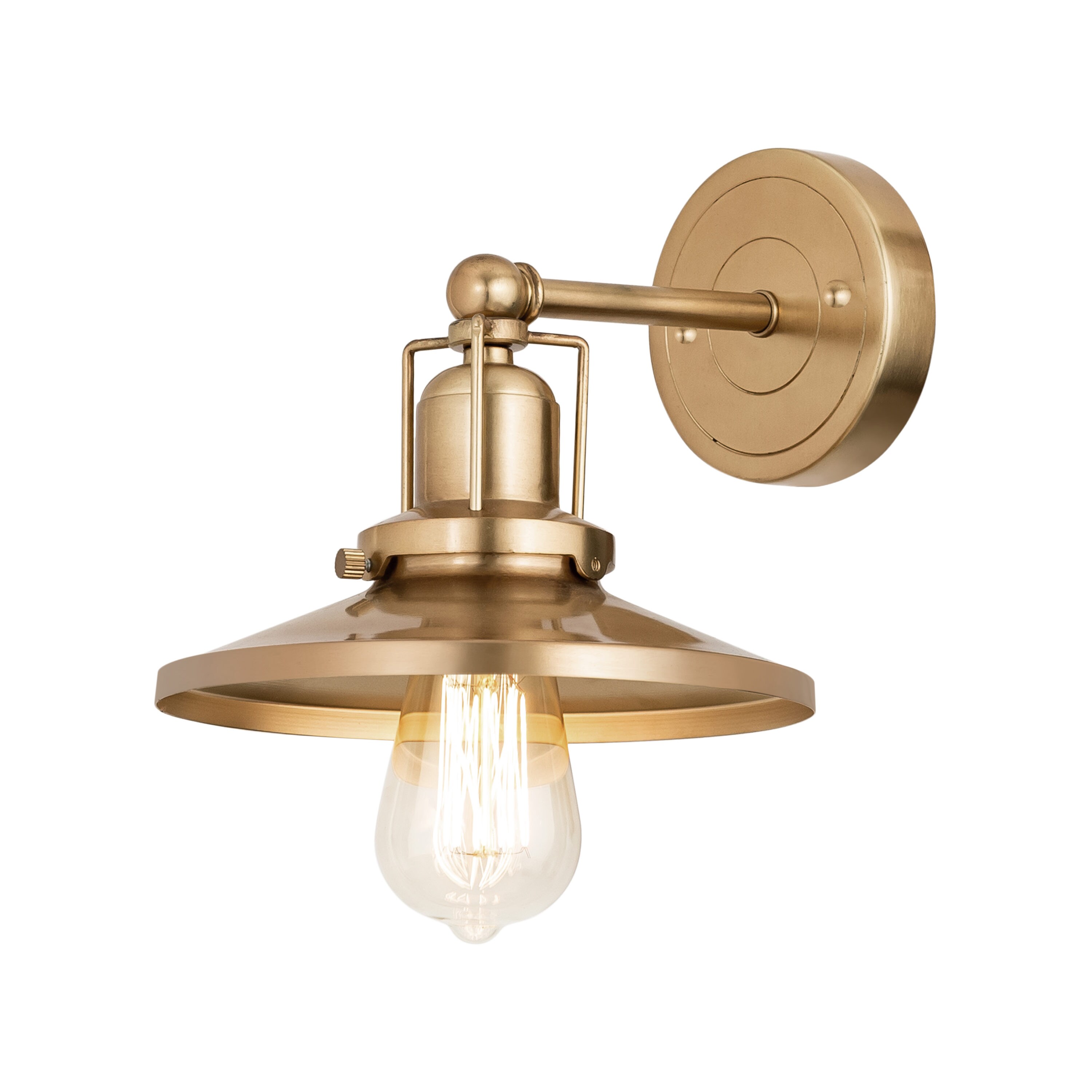 Colorado 8-in 1-Light Satin Brass LED Transitional Vanity Light | - Westmore by ELK Lighting LWVL-220308029