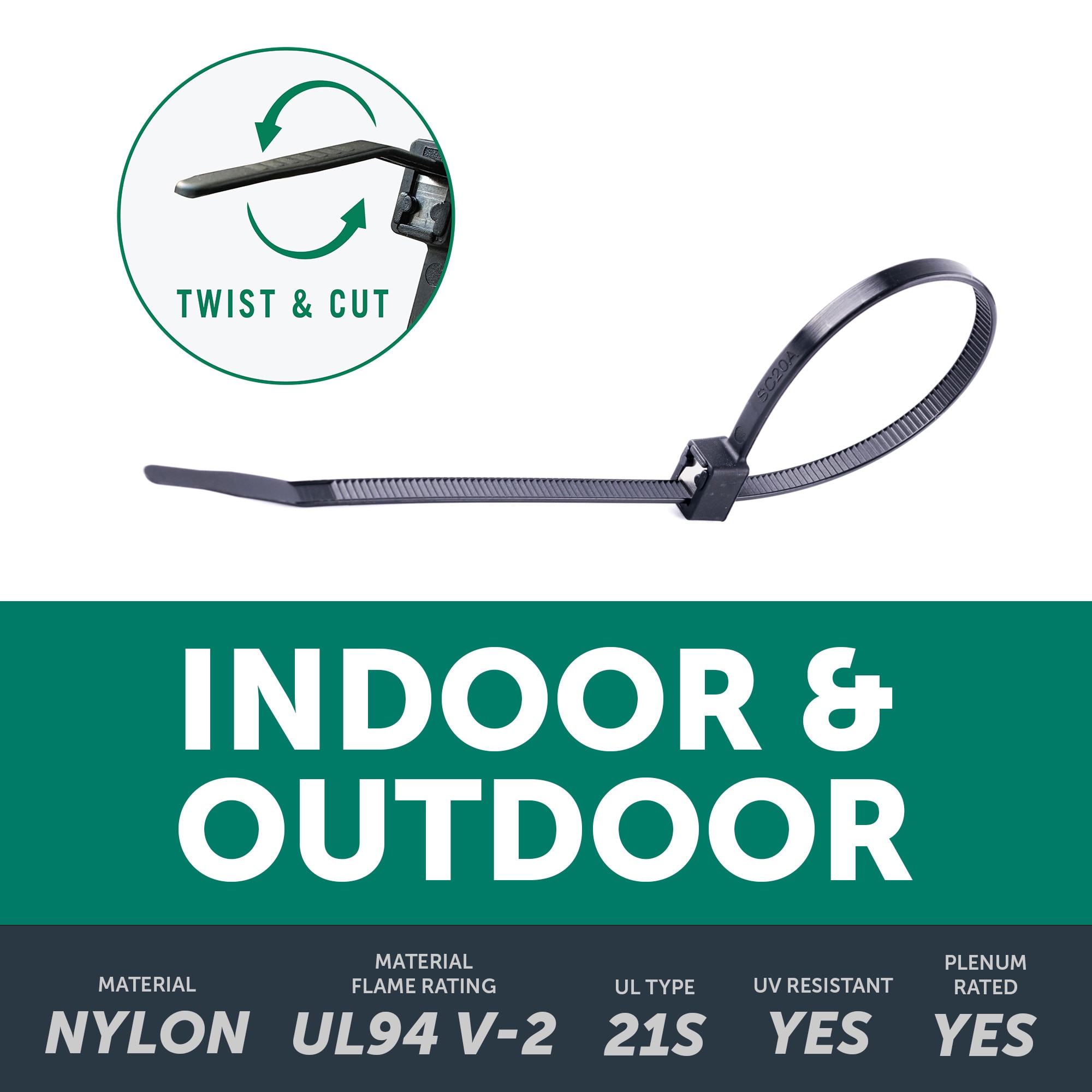 Utilitech SGY-CT138 Cable-Ties - View #3