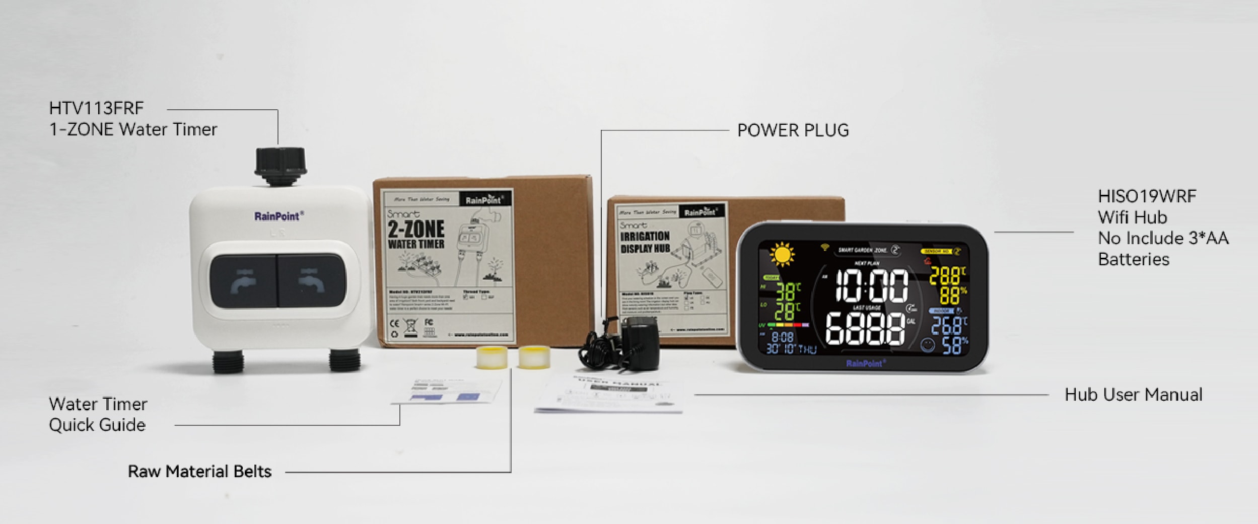RainPoint HIS019WRF+HTV213FRF Irrigation-Timers - View #6