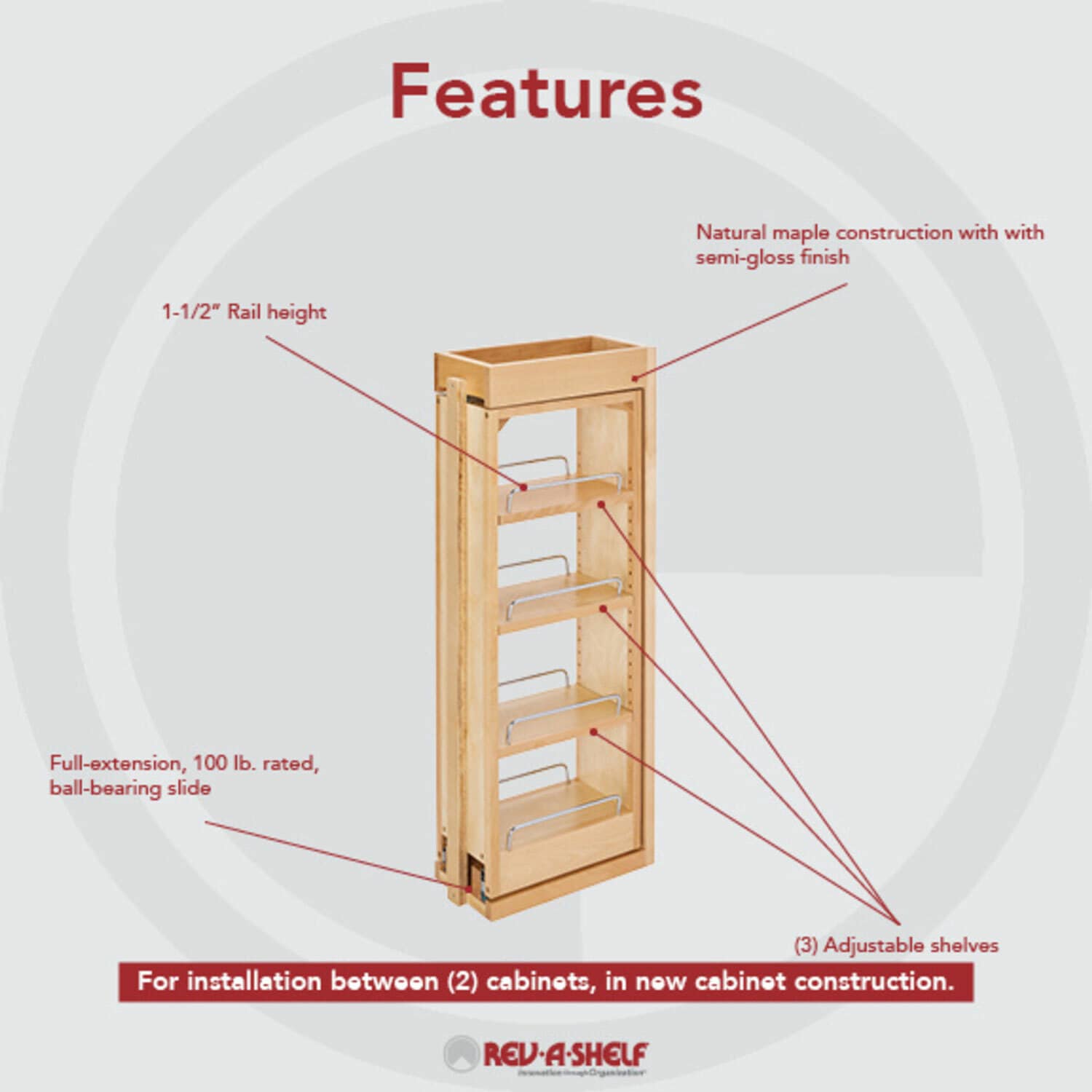 Rev-A-Shelf 183427 Pull-Out-Cabinet-Baskets - View #3