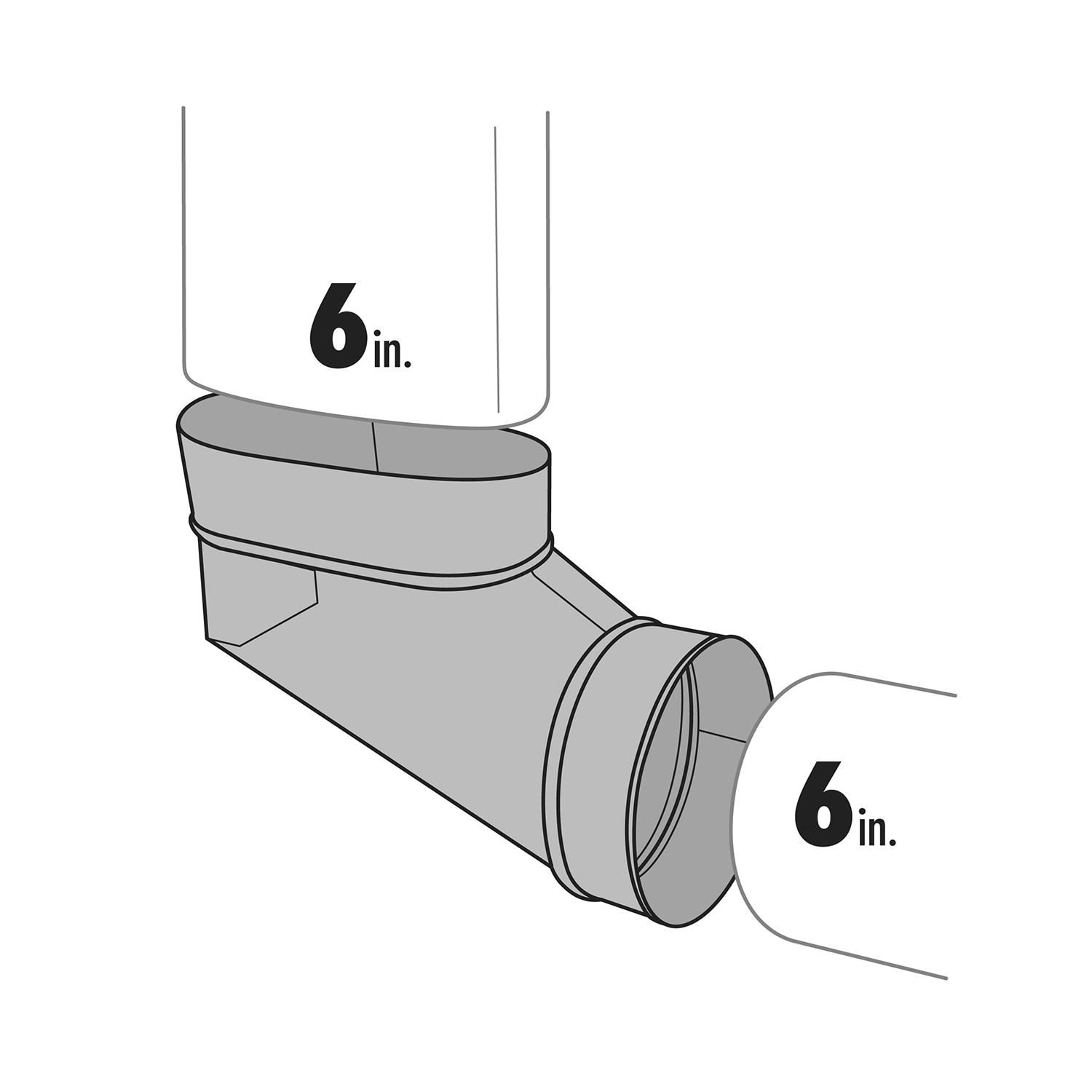 IMPERIAL GVL0240-A Duct-Boots - View #6