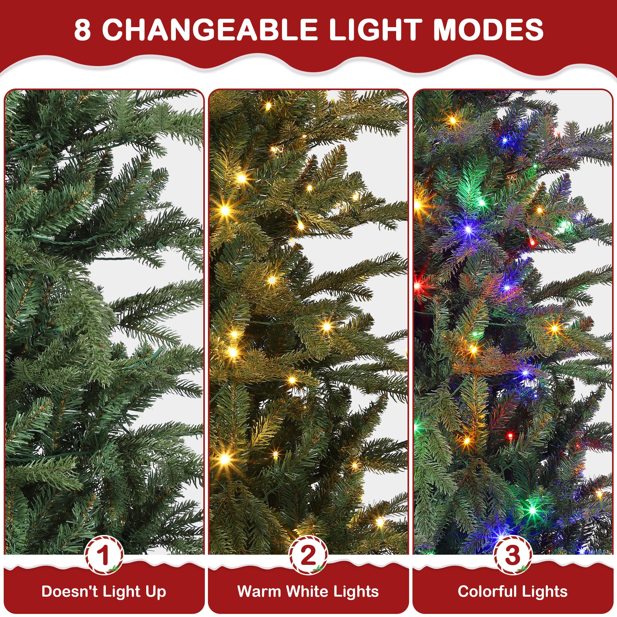 IdealHouse WEHHZ-H6627TXWGBR3 Artificial-Christmas-Trees - View #5