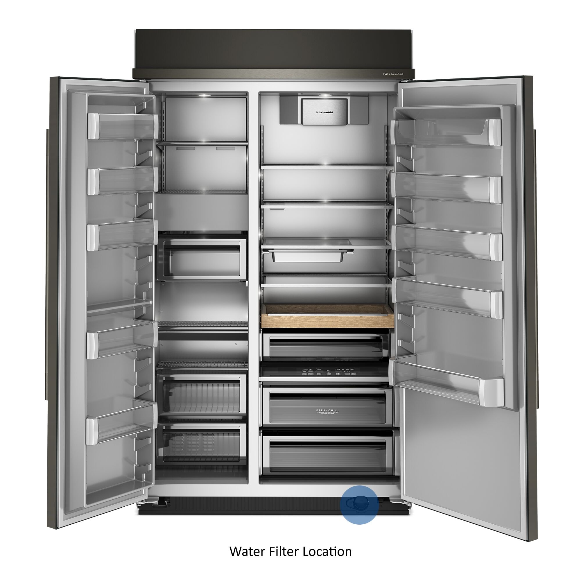 KitchenAid KBSN748SBE Side-By-Side - View #7