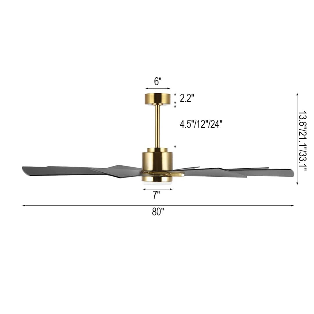 MLIAN WBCF-BS221-BK Ceiling-Fans - View #8