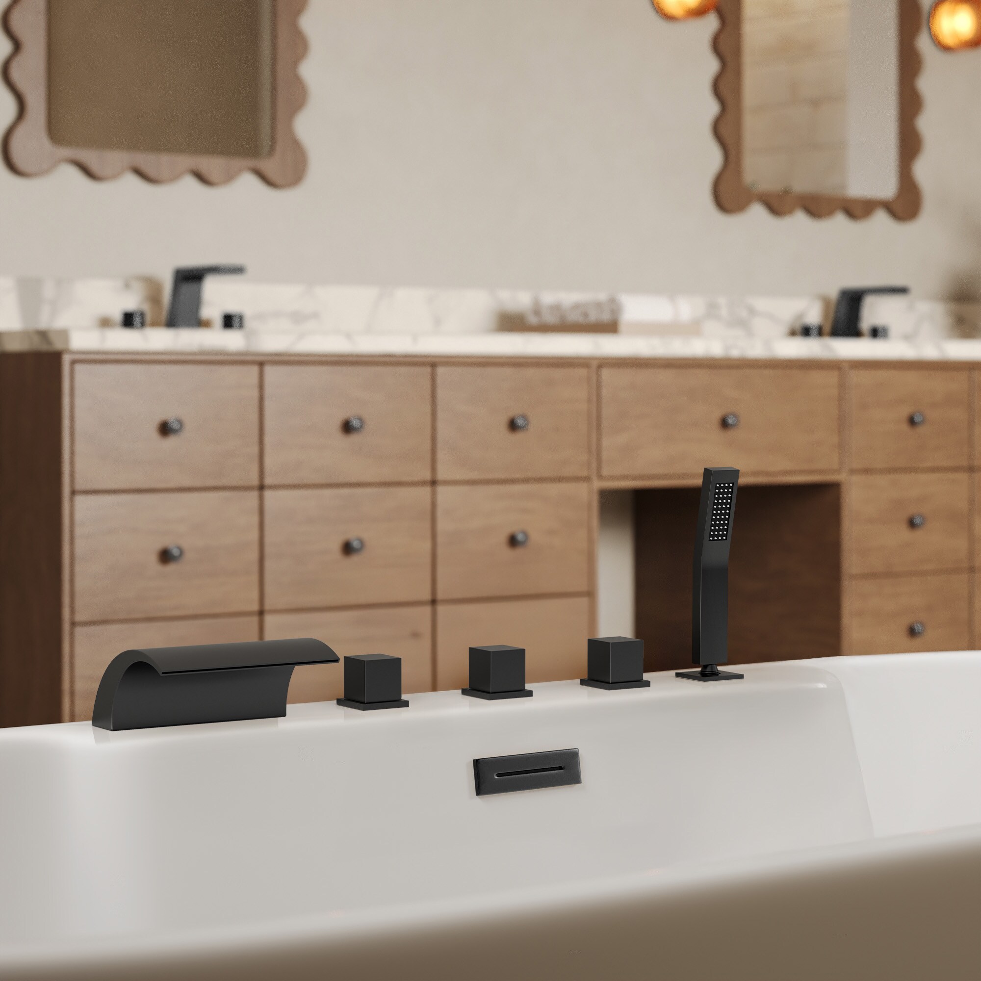 GRANDJOY SGF11GJ-59BL Roman-Tub-Faucets - View #15