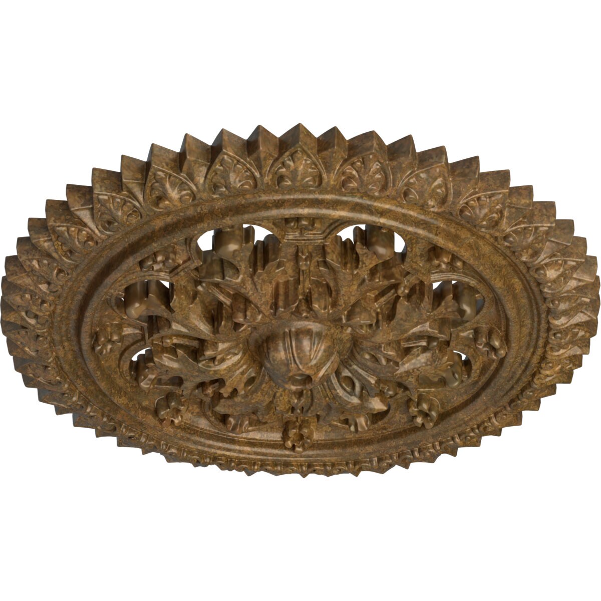 Ekena Millwork CM21YORZS Ceiling-Medallions - View #2