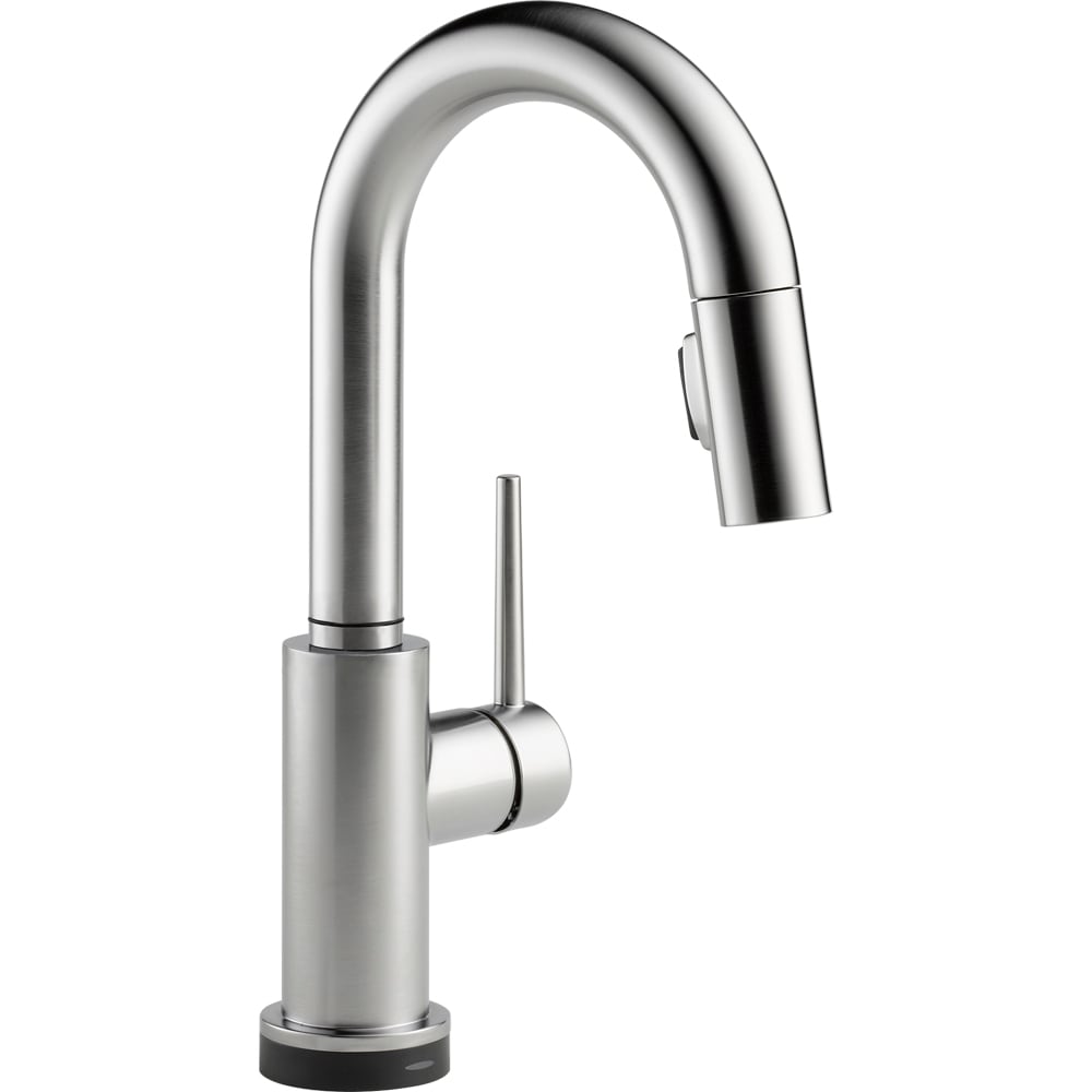 Stainless Steel Modern Pull-Down Kitchen Faucet with Touch Technology