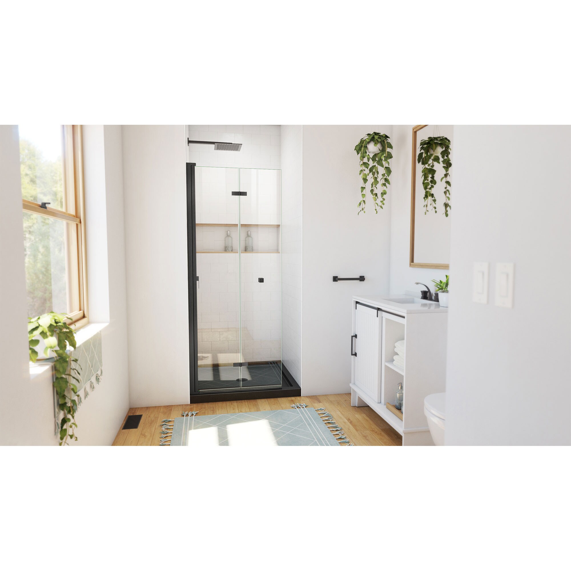DreamLine DL-6528QC-88-09 Alcove-Shower-Kit - View #2