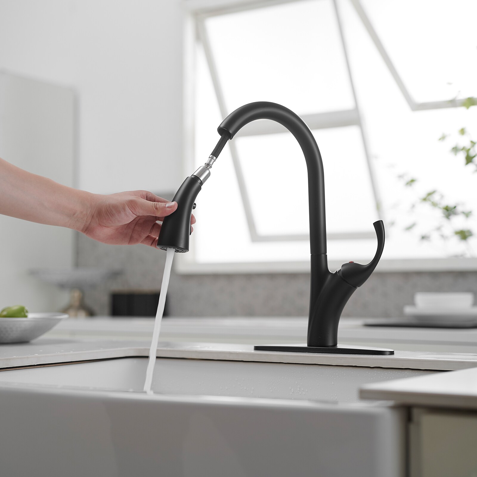 BWE A-94033-BLACK Kitchen-Faucets - View #3