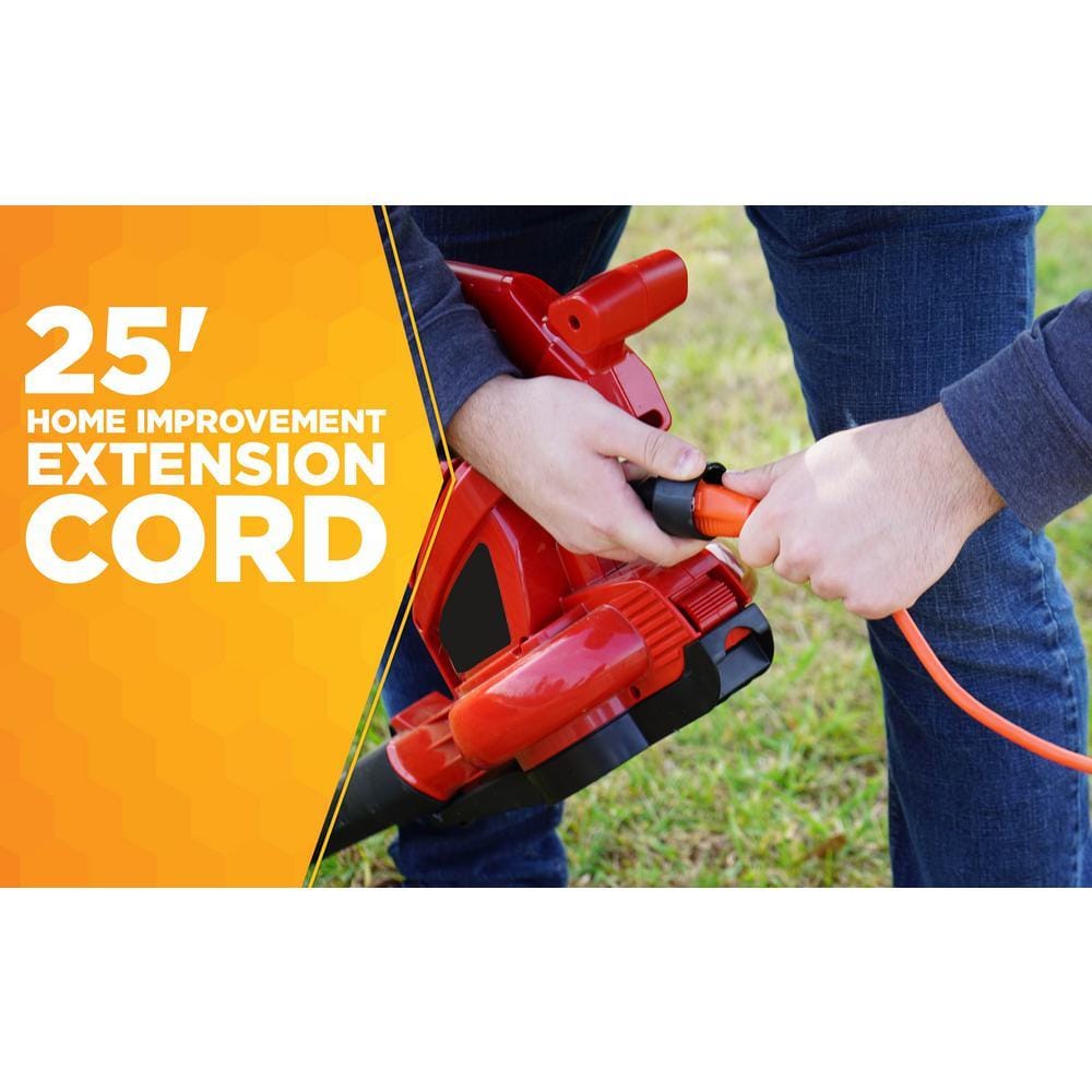 Woods 25-ft 16 / 3-Prong Outdoor Sjtw Medium Duty General Extension Cord at