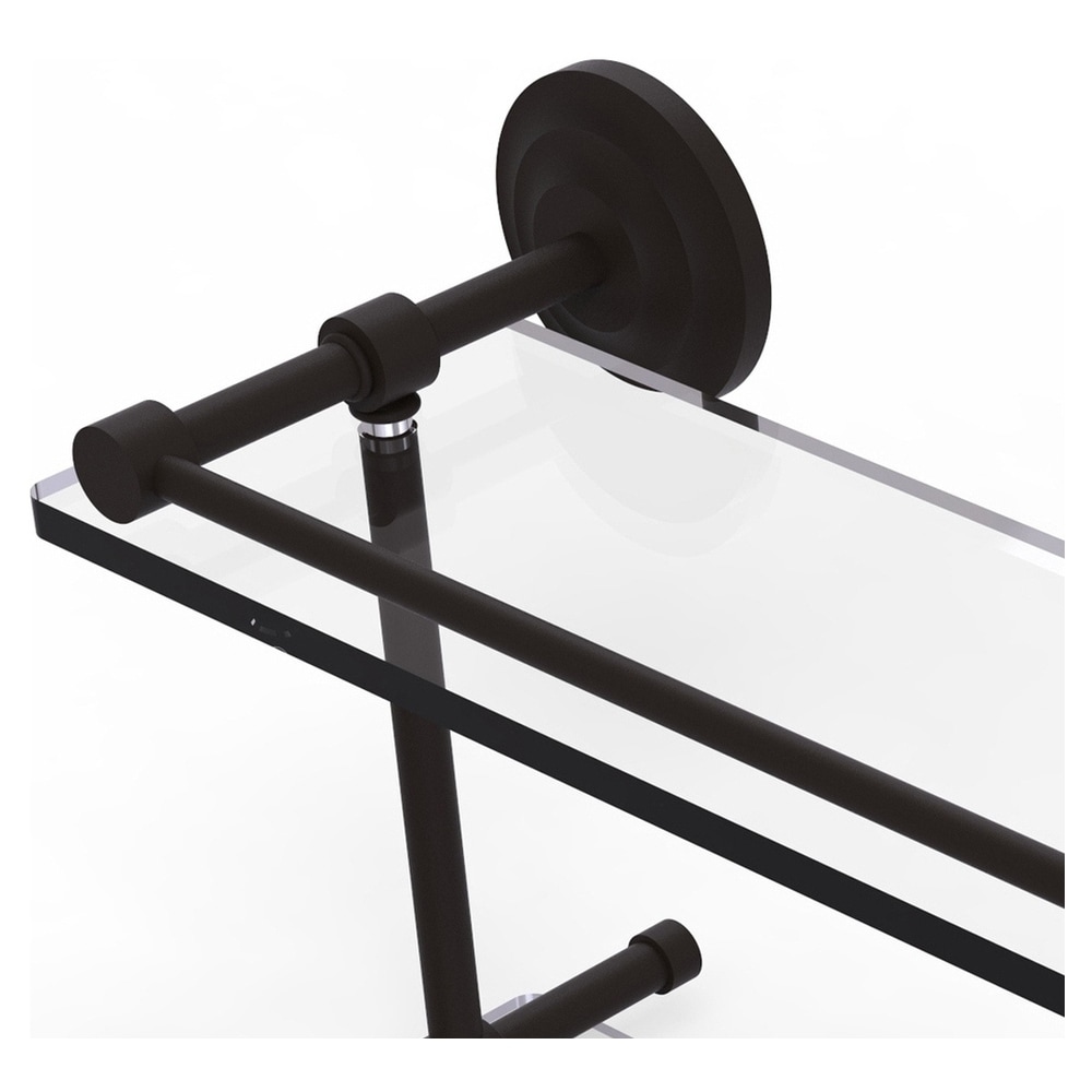 Allied Brass QN-2/22-GAL-ORB Bathroom-Shelves - View #2