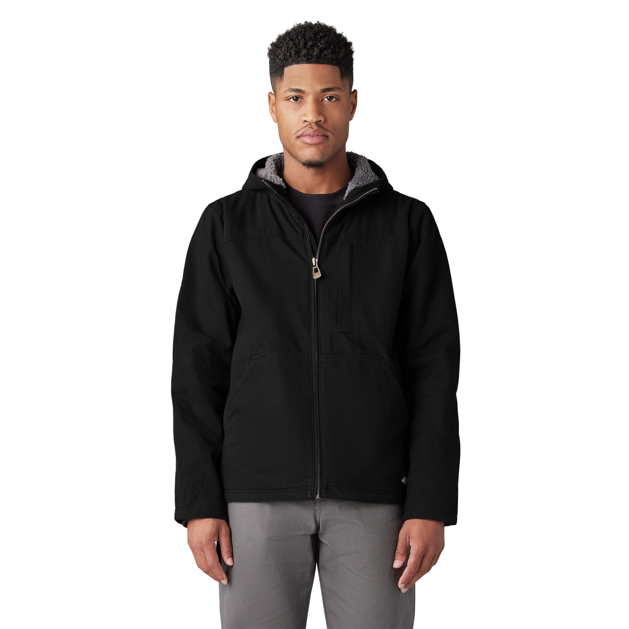 Dickies TJ360RBKXM Men's Black Canvas Insulated Work jacket ( Medium )