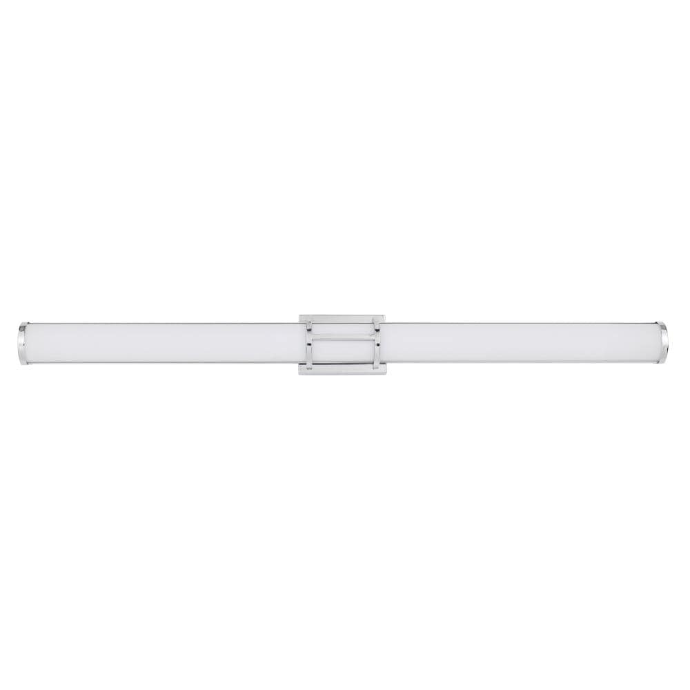 EGLO 204136A Ramaro 47.18-in 1 -Light Chrome Integrated LED Transitional Vanity light