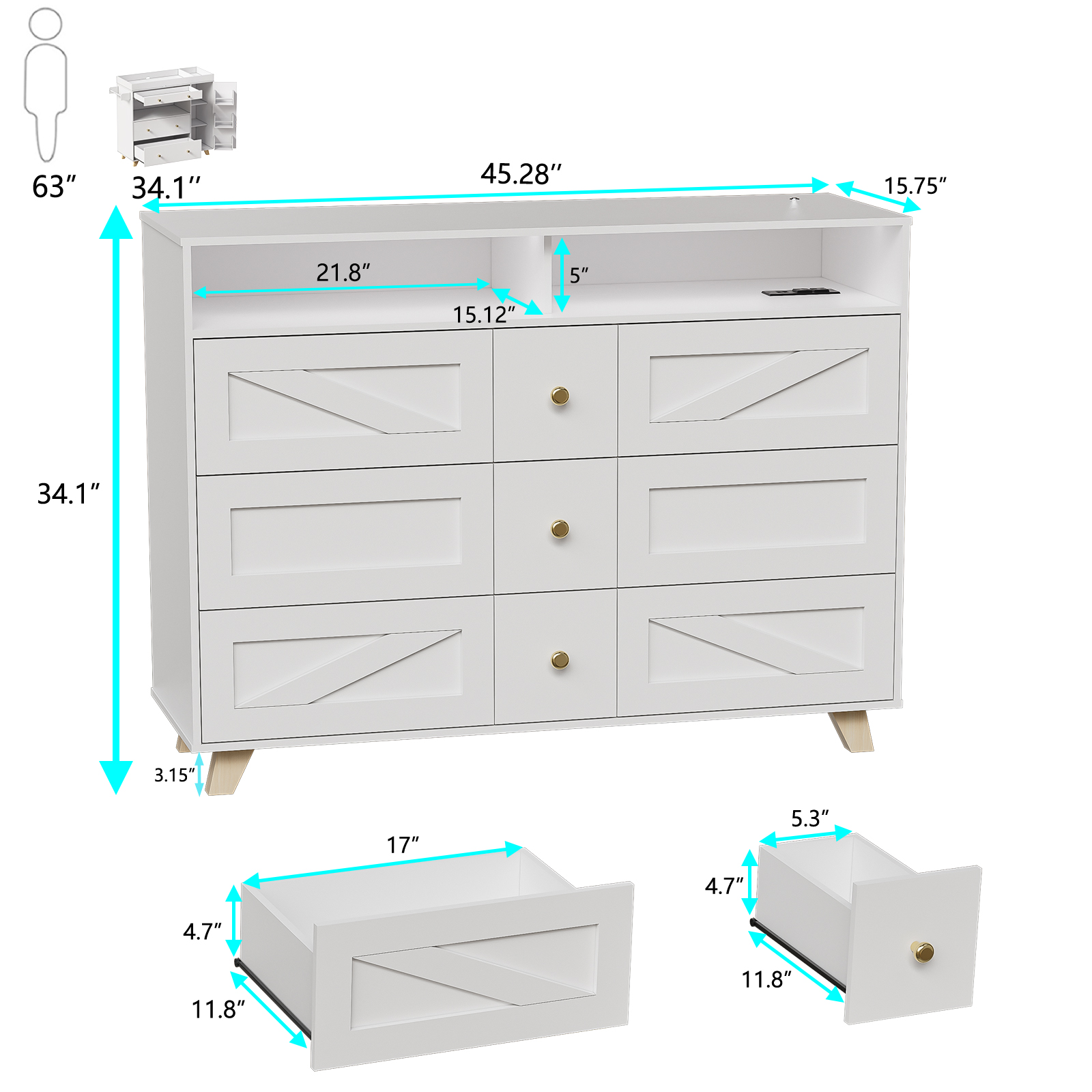 PAKASEPT TTXLXX12120019 dressers - View #8