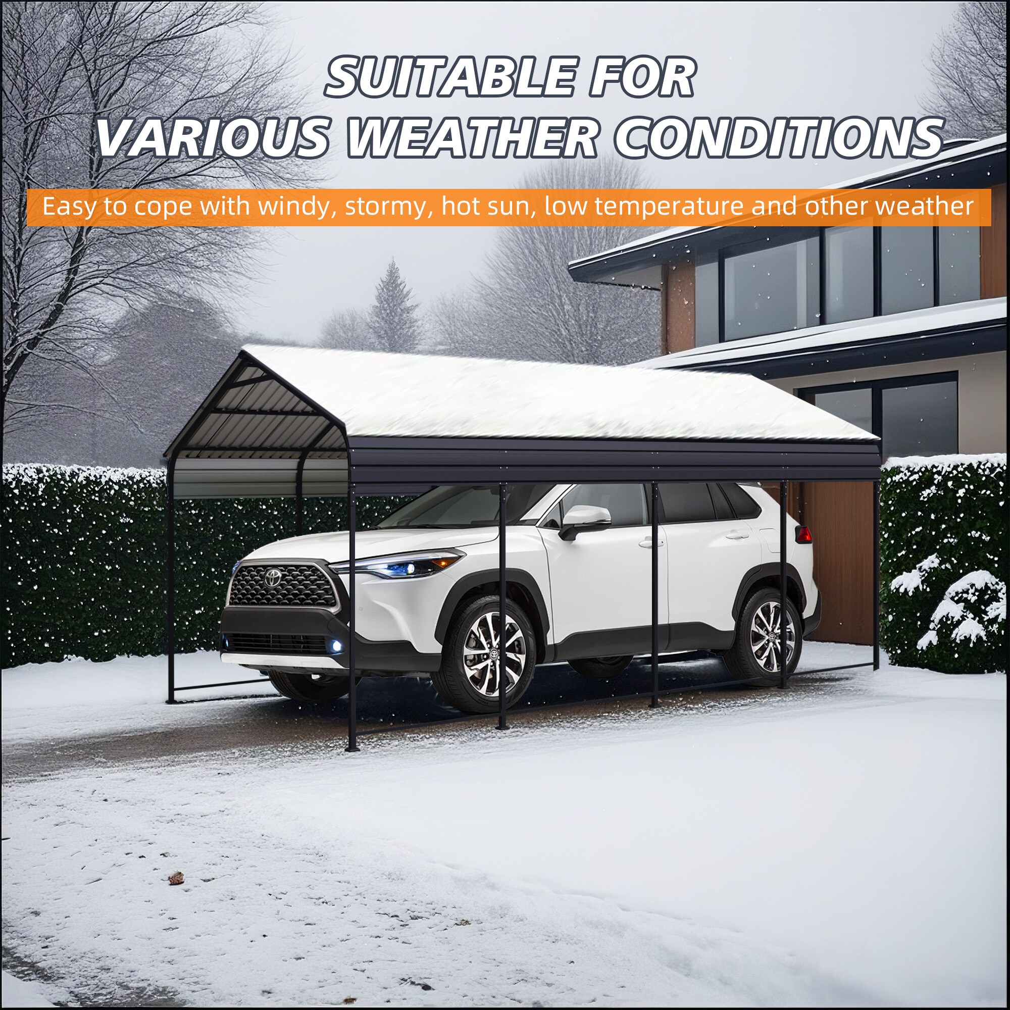 LUXEYARD DS-Y-W3213-S00001 Carport-Covers - View #5
